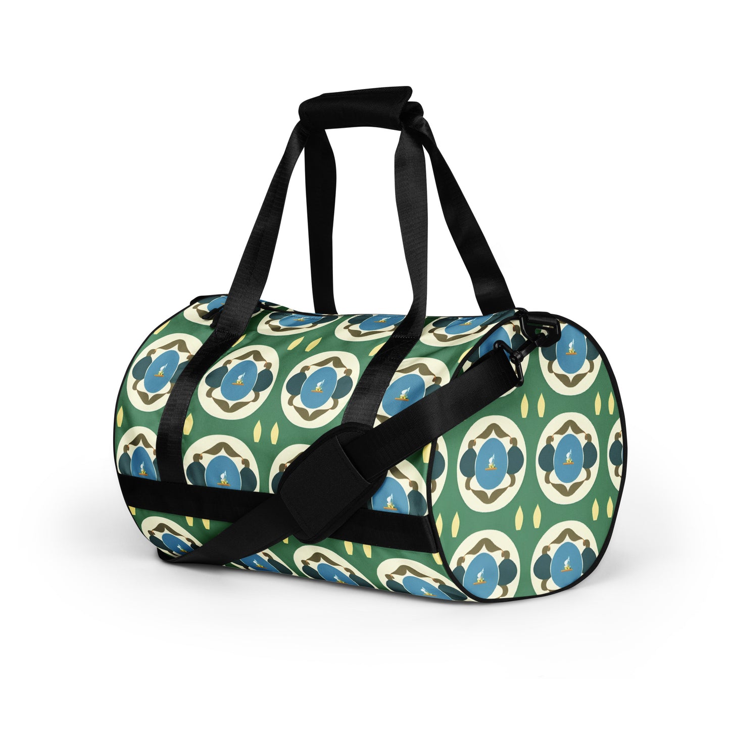 All-over print gym bag