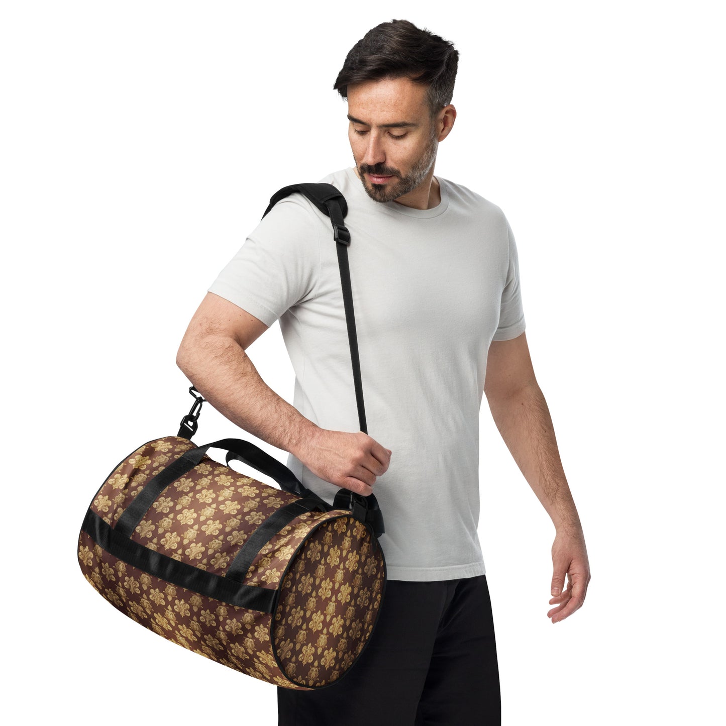 All-over print gym bag