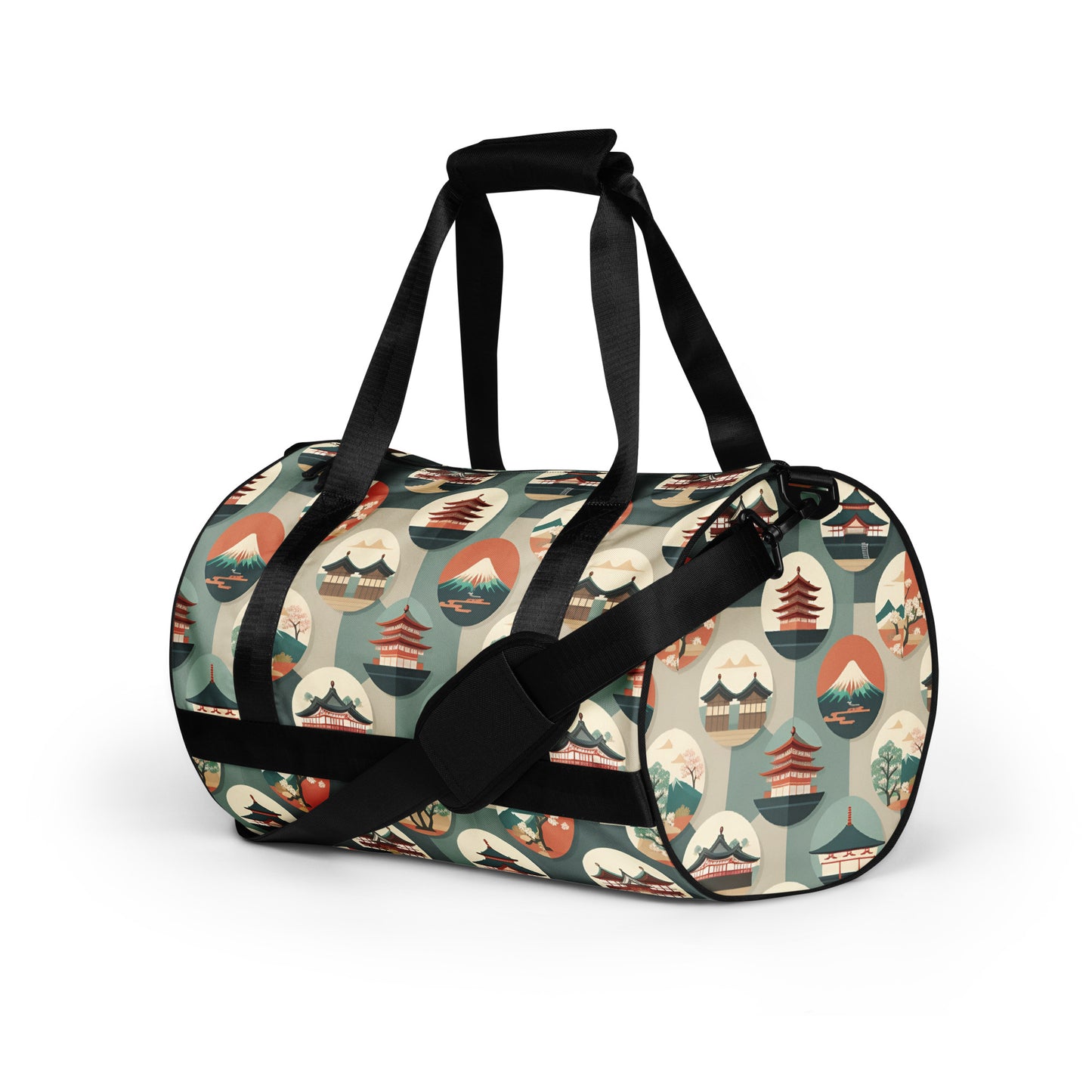 All-over print gym bag