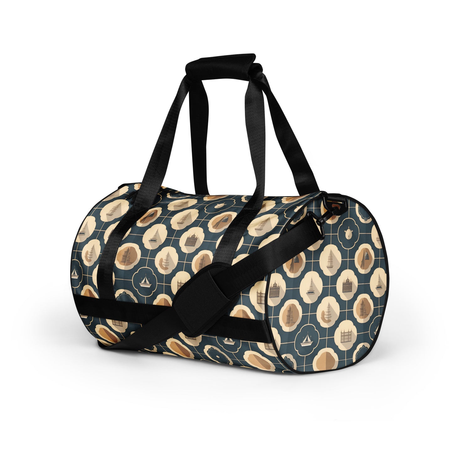 All-over print gym bag