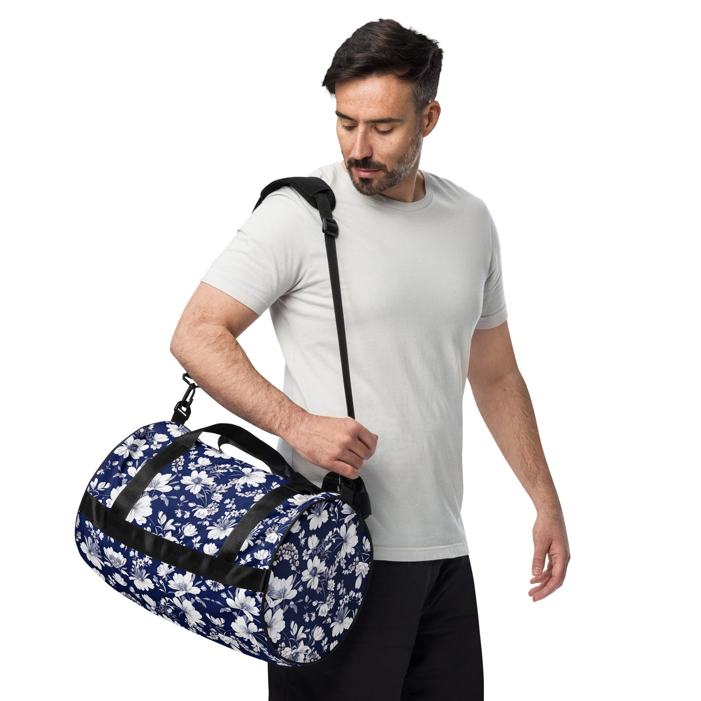 All-over print gym bag