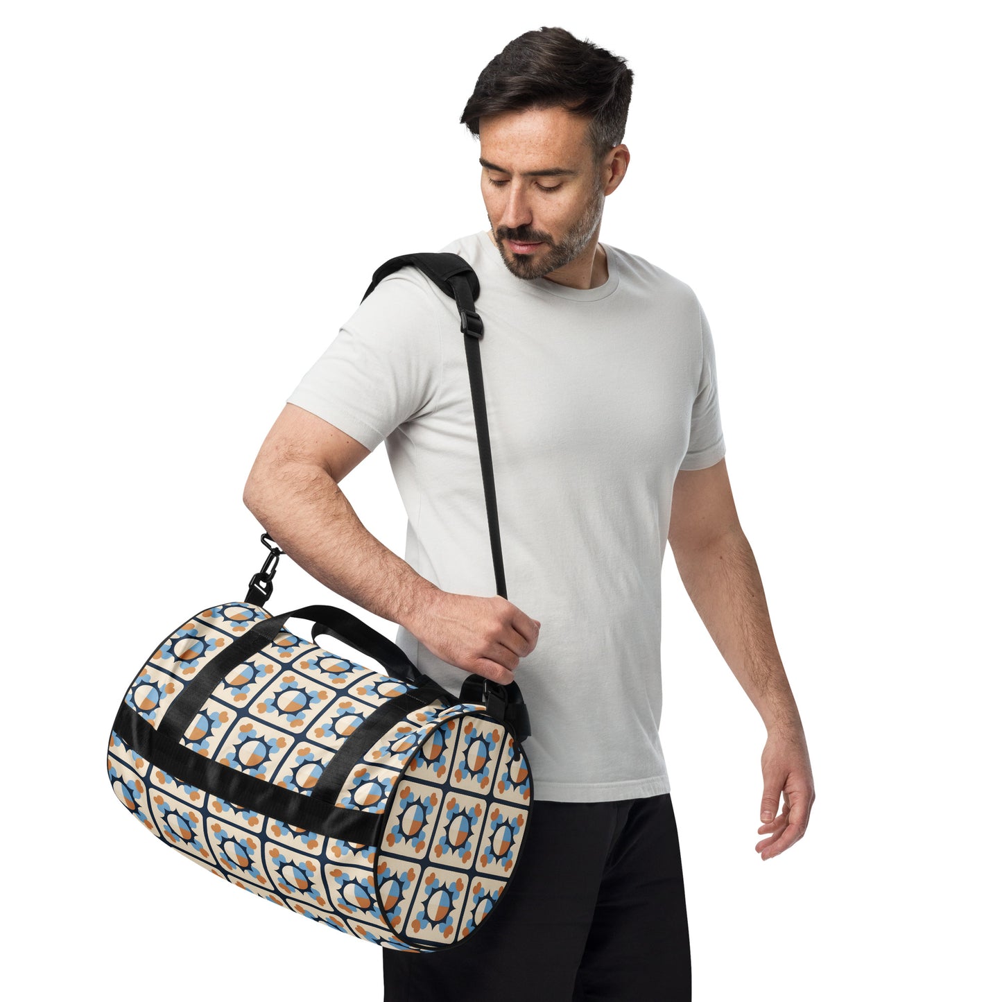 All-over print gym bag