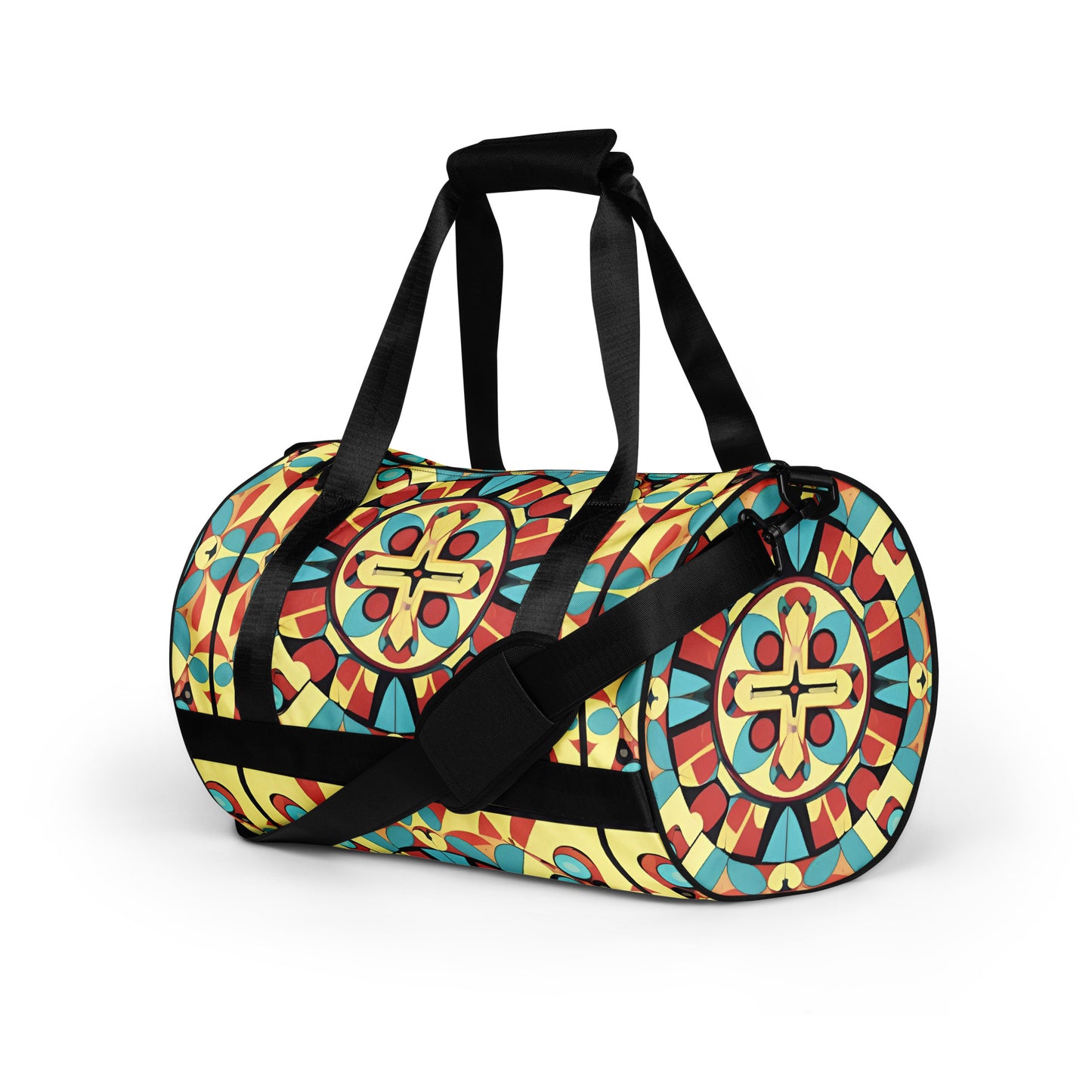 All-over print gym bag