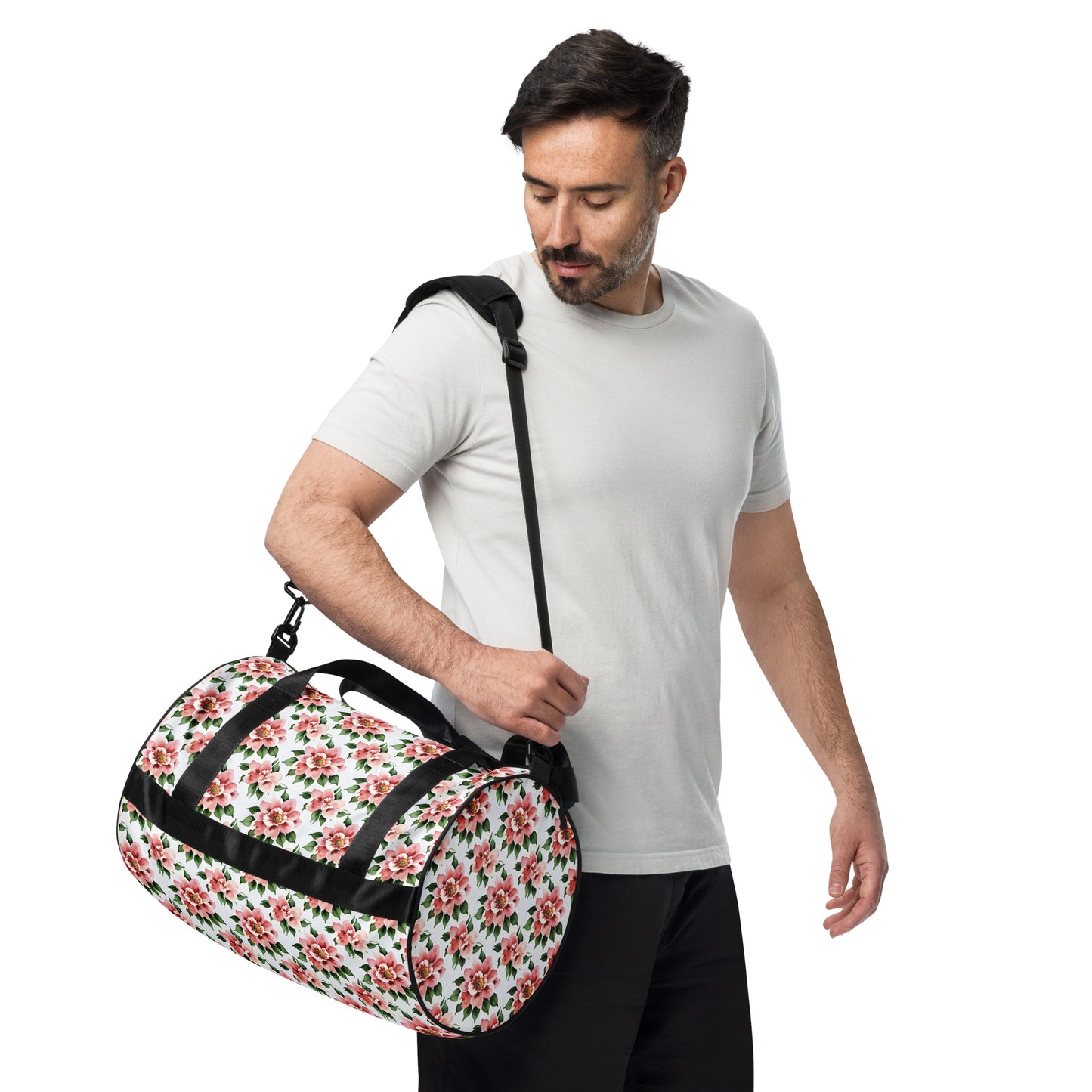 All-over print gym bag