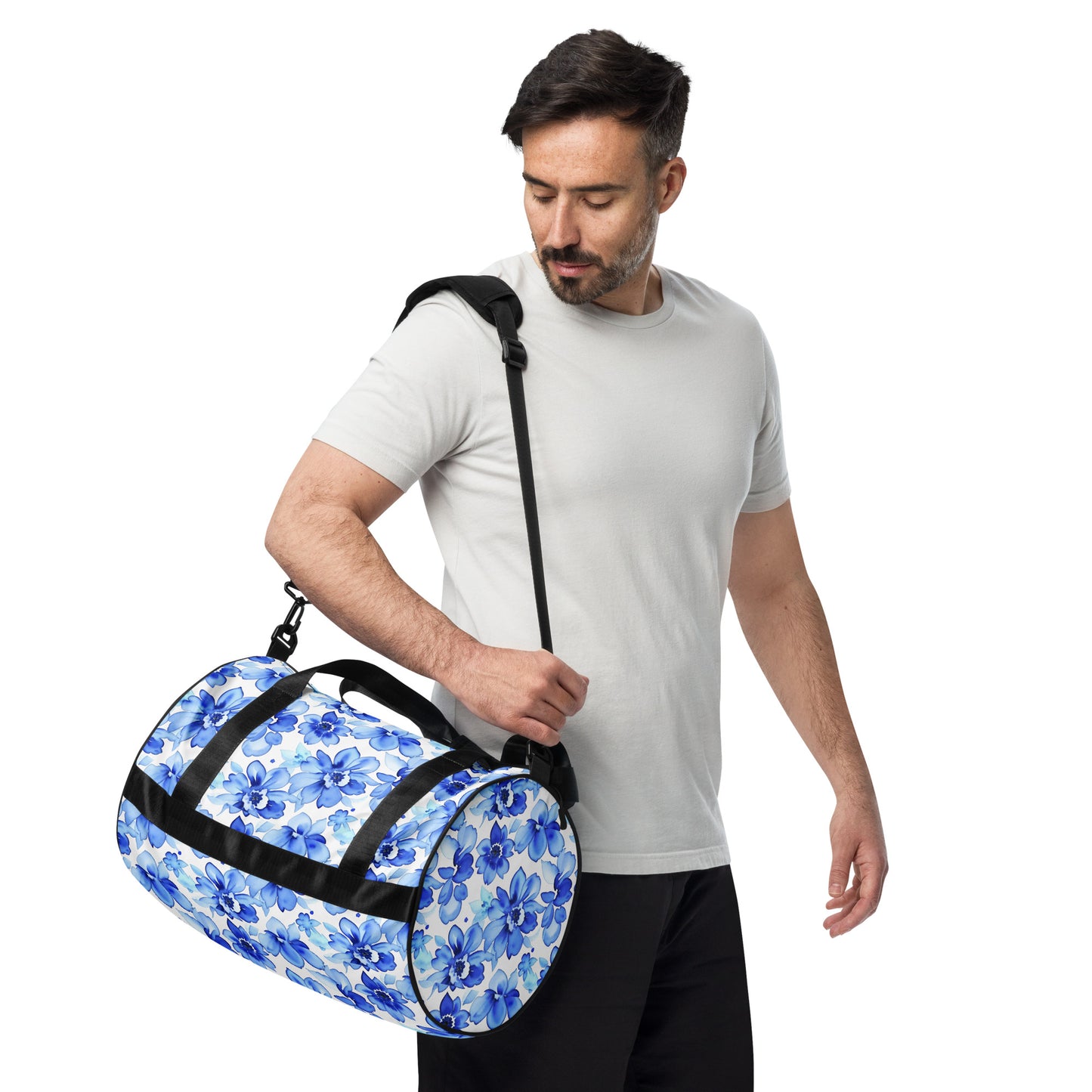 All-over print gym bag