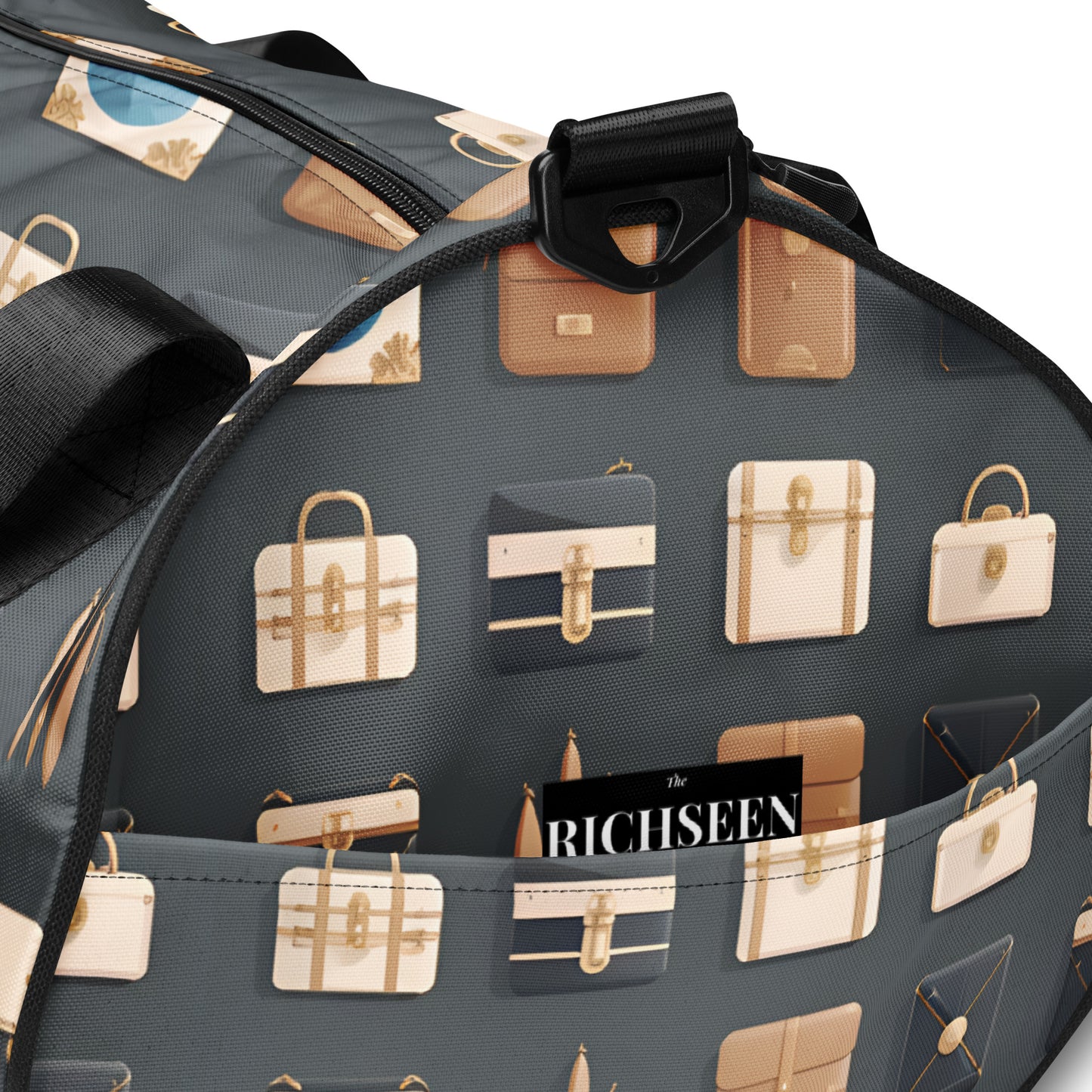 All-over print gym bag