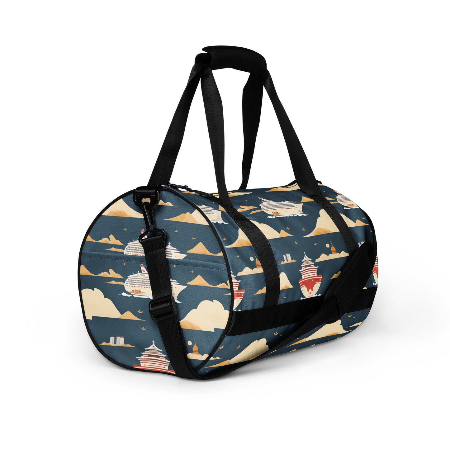 All-over print gym bag