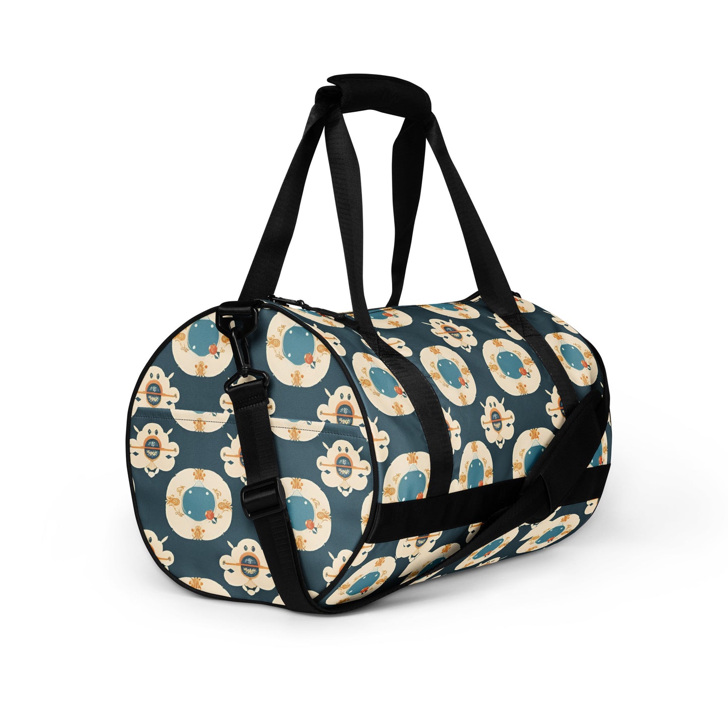 All-over print gym bag