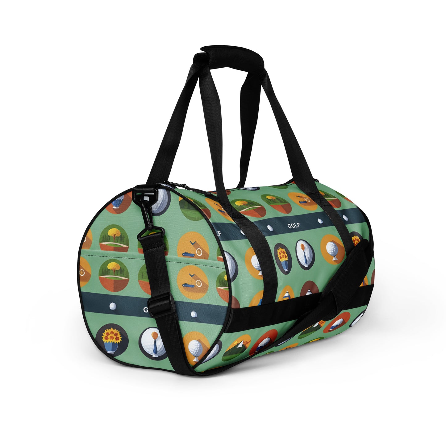 All-over print gym bag