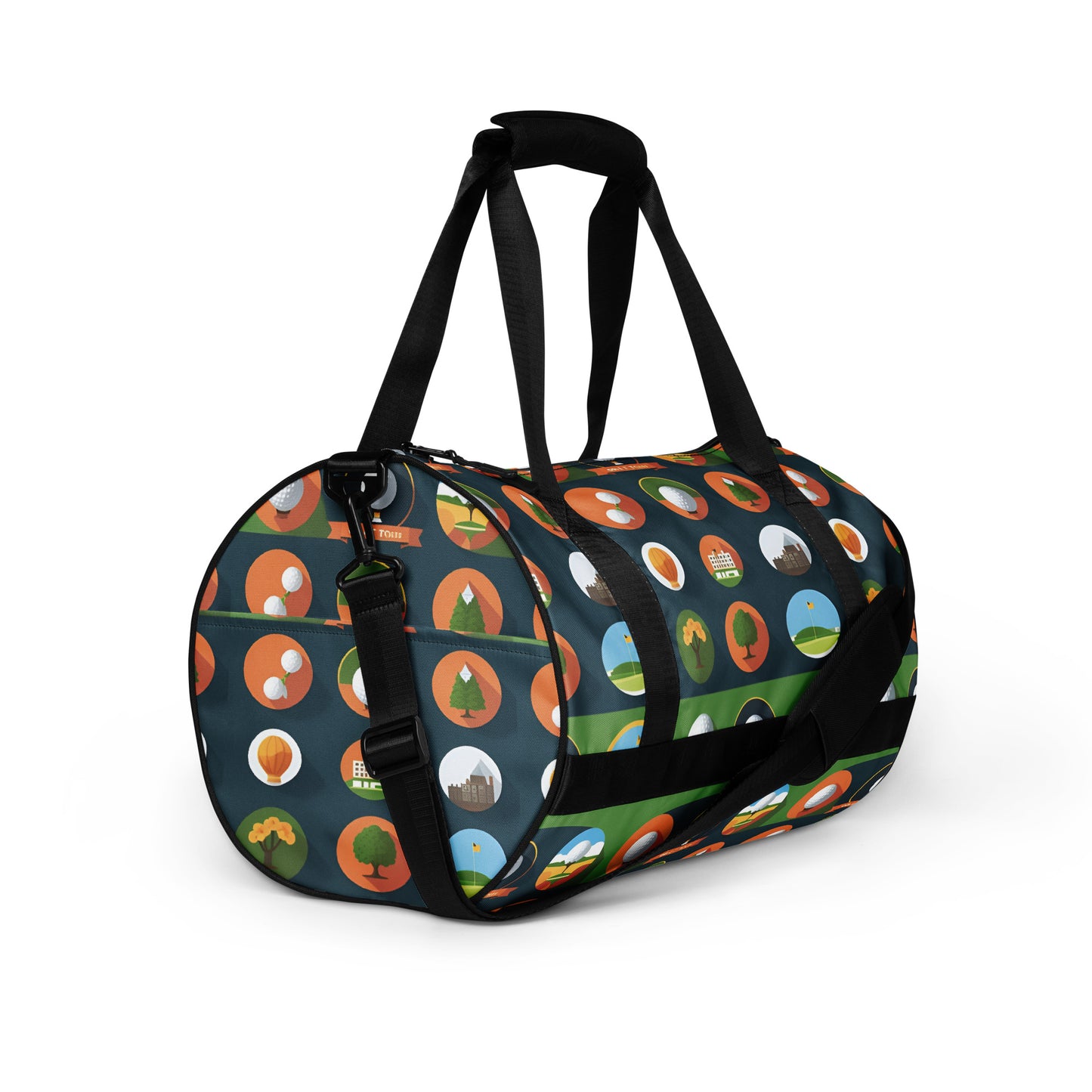 All-over print gym bag