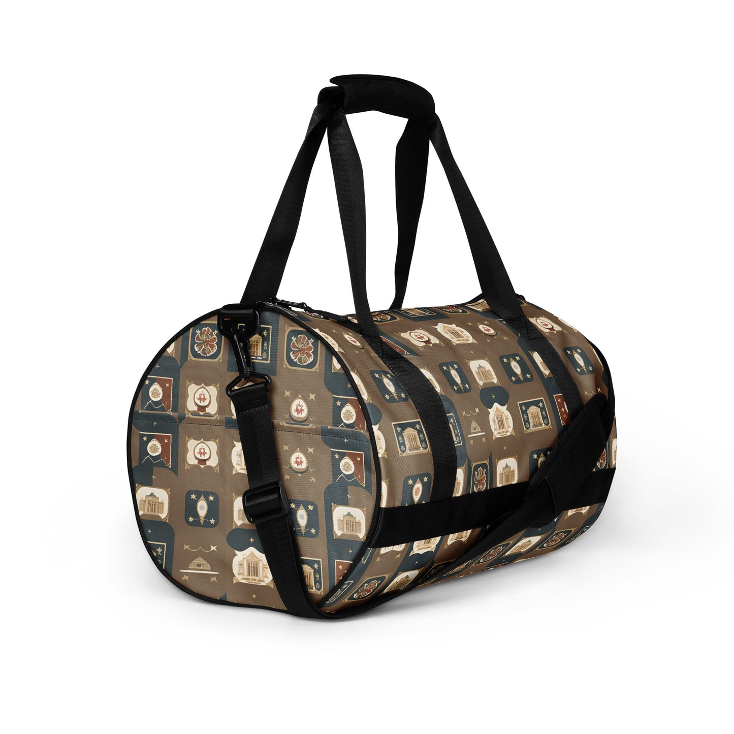 All-over print gym bag