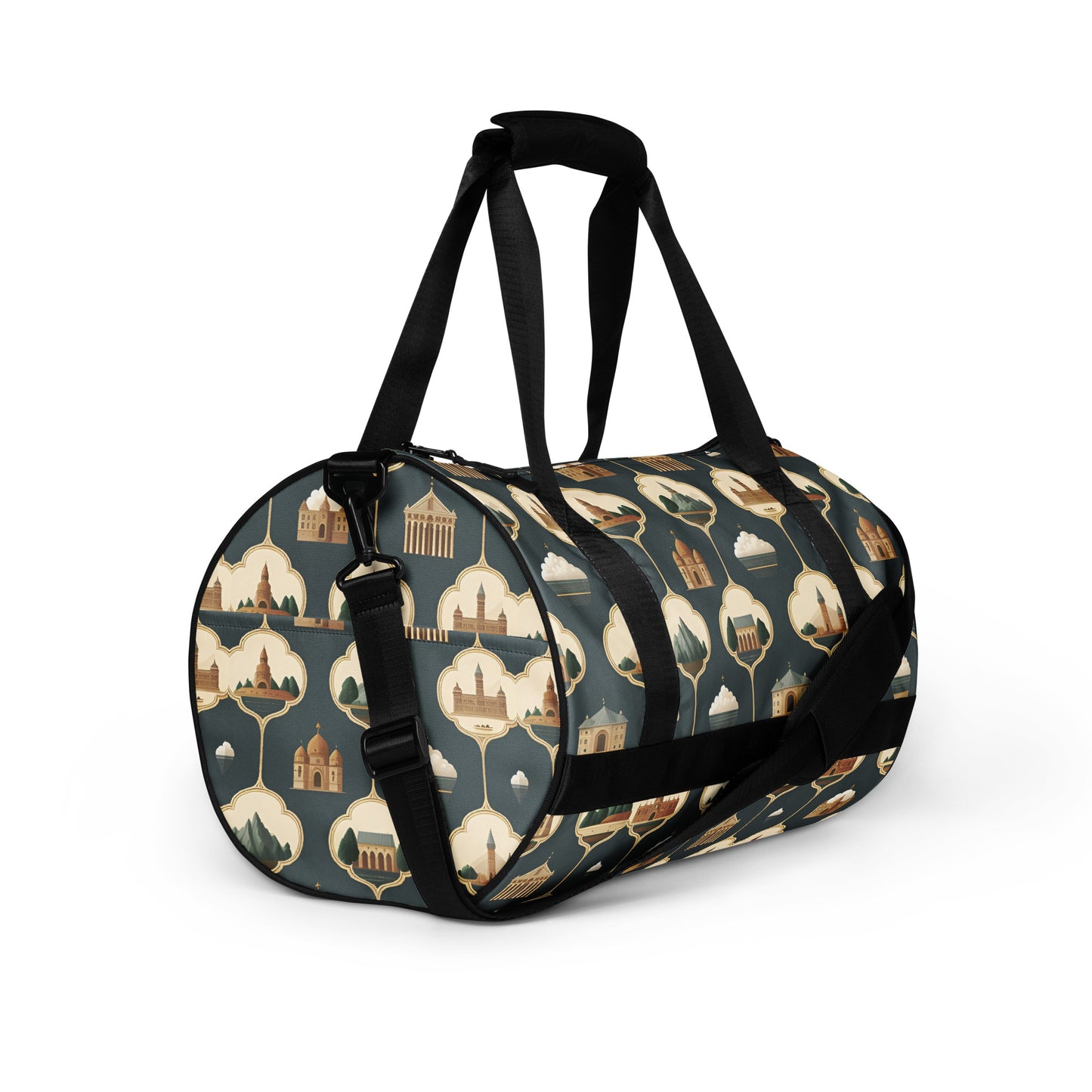 All-over print gym bag