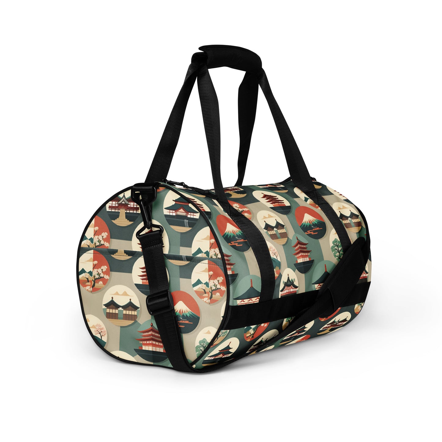 All-over print gym bag