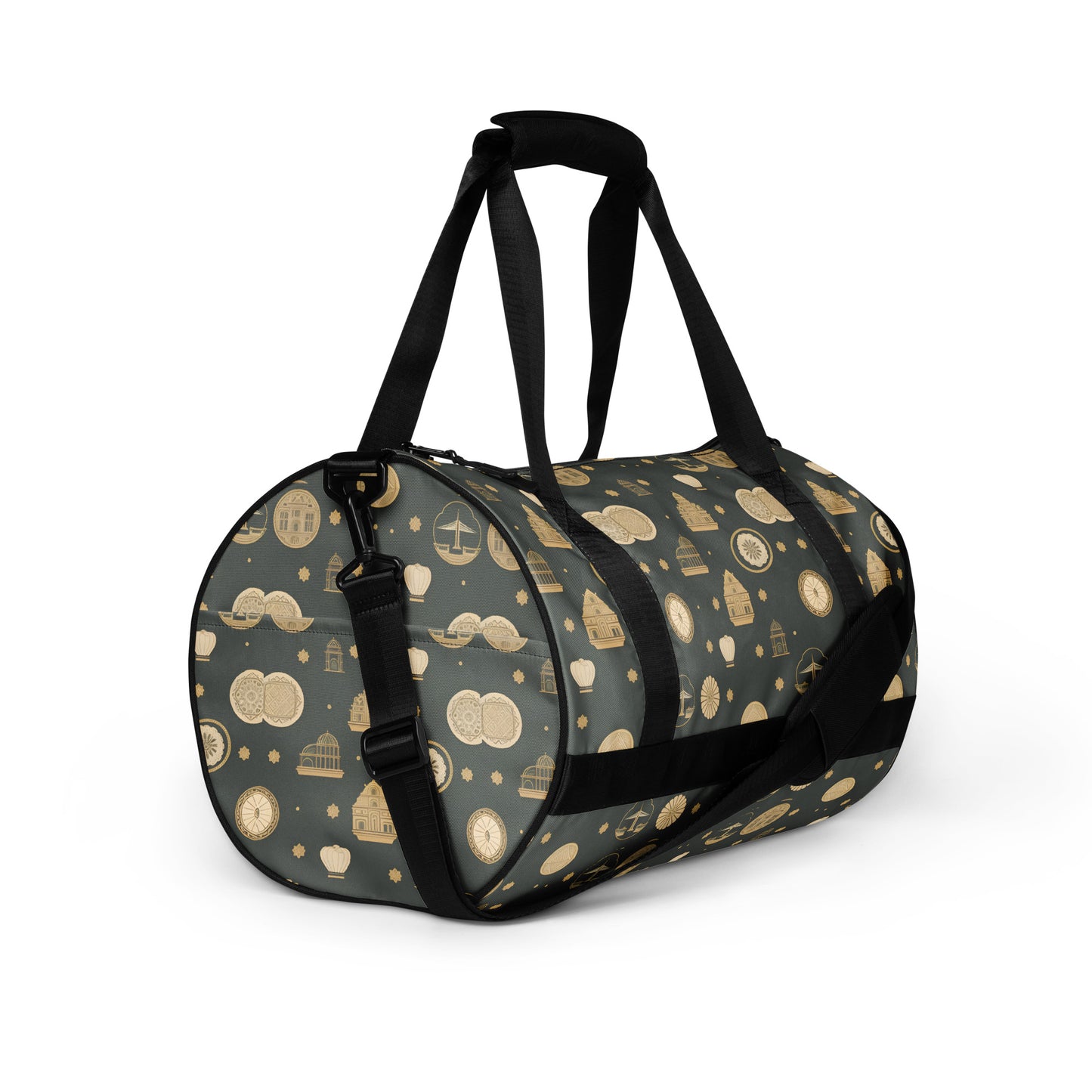 All-over print gym bag