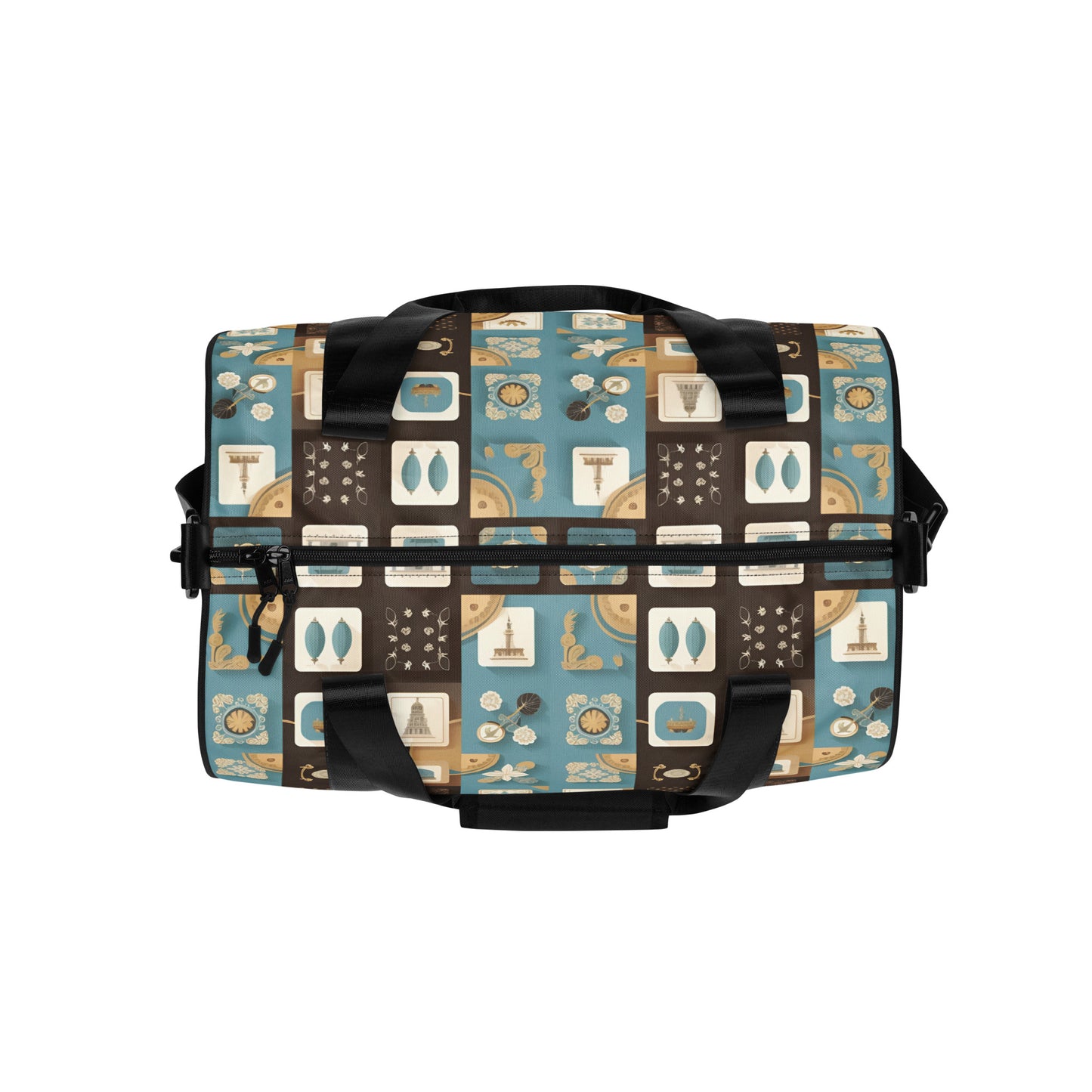 All-over print gym bag