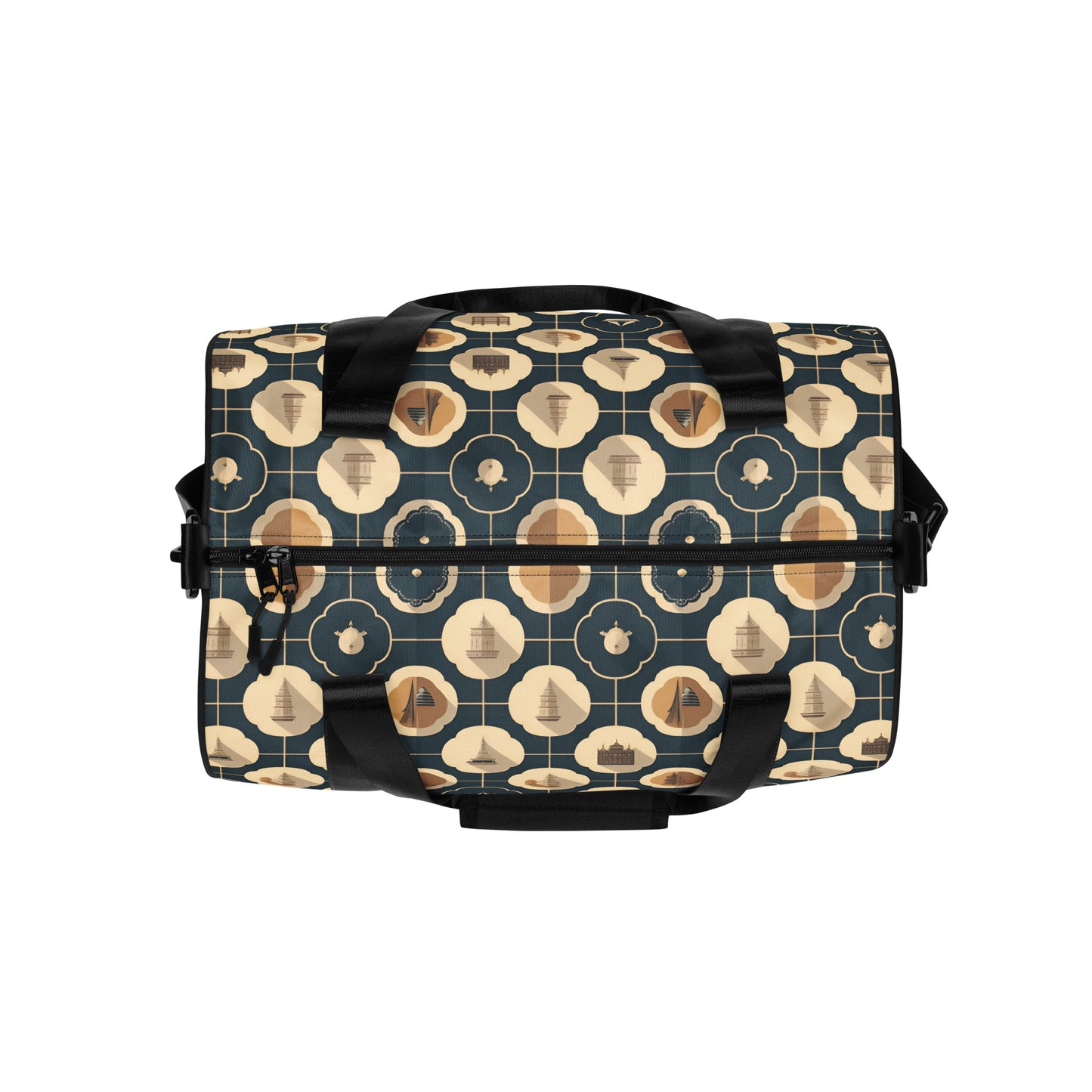 All-over print gym bag