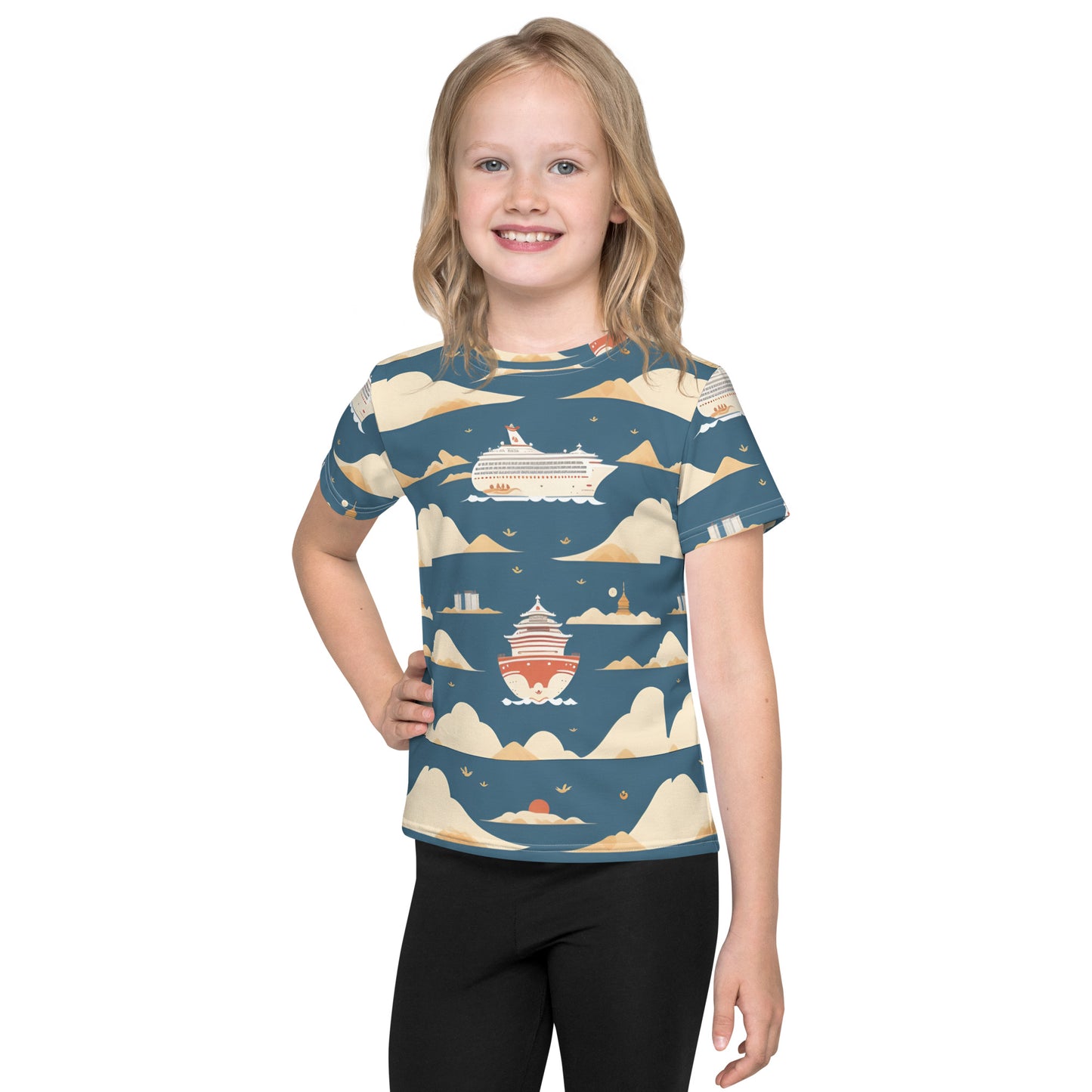 Kids crew neck t-shirt