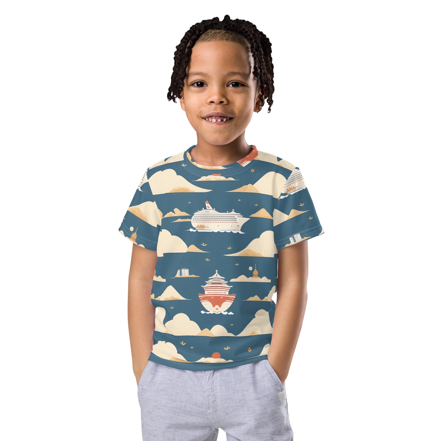 Kids crew neck t-shirt