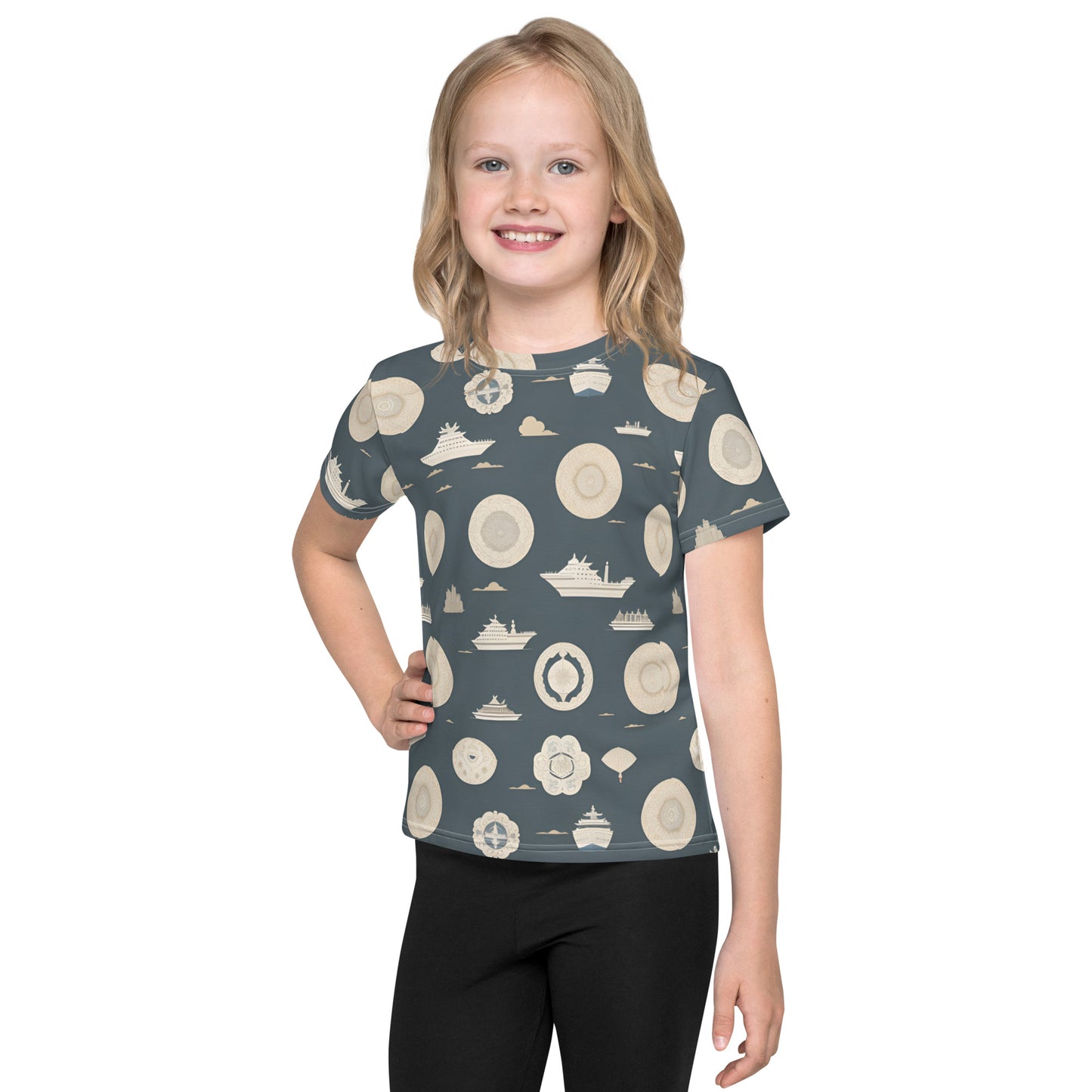 Kids crew neck t-shirt