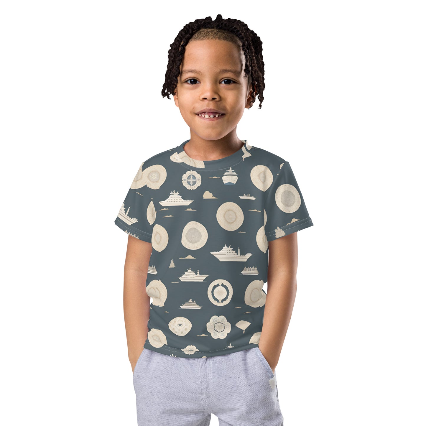 Kids crew neck t-shirt