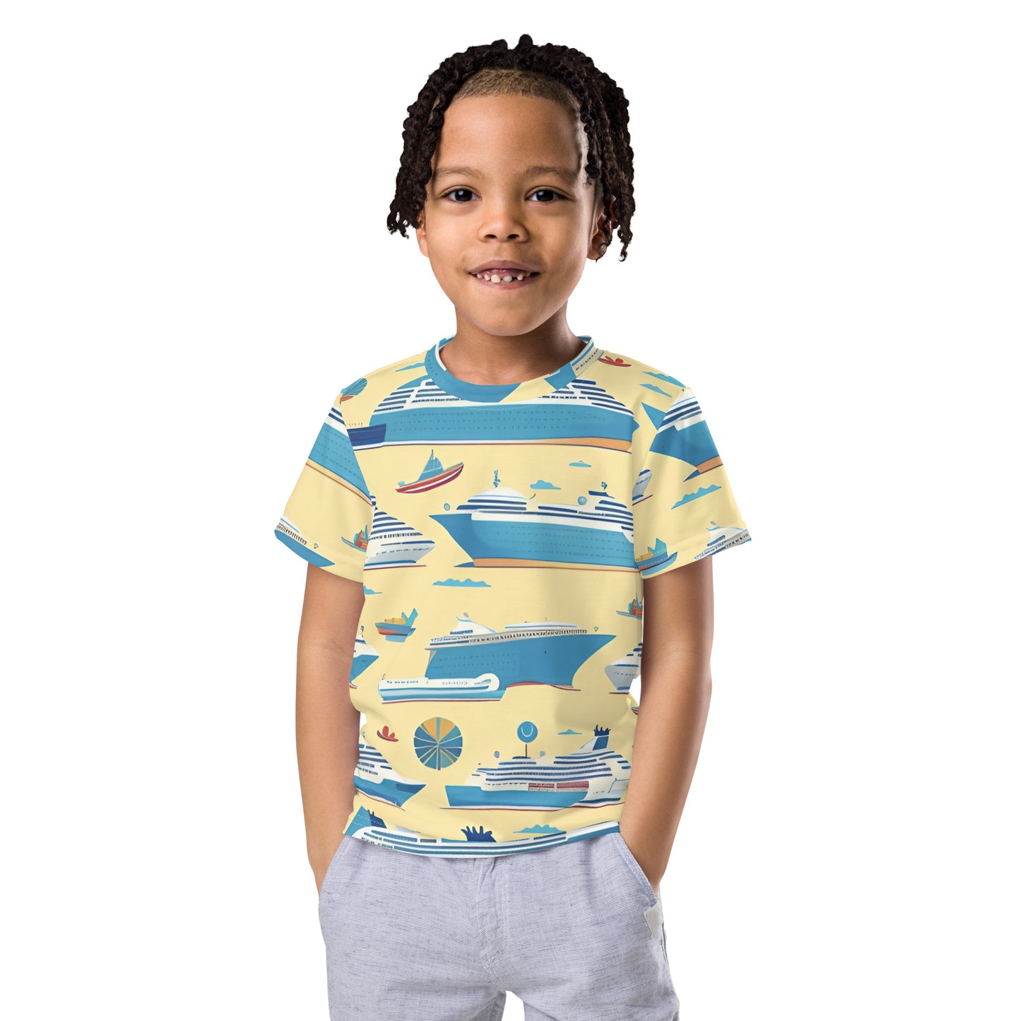 Kids crew neck t-shirt