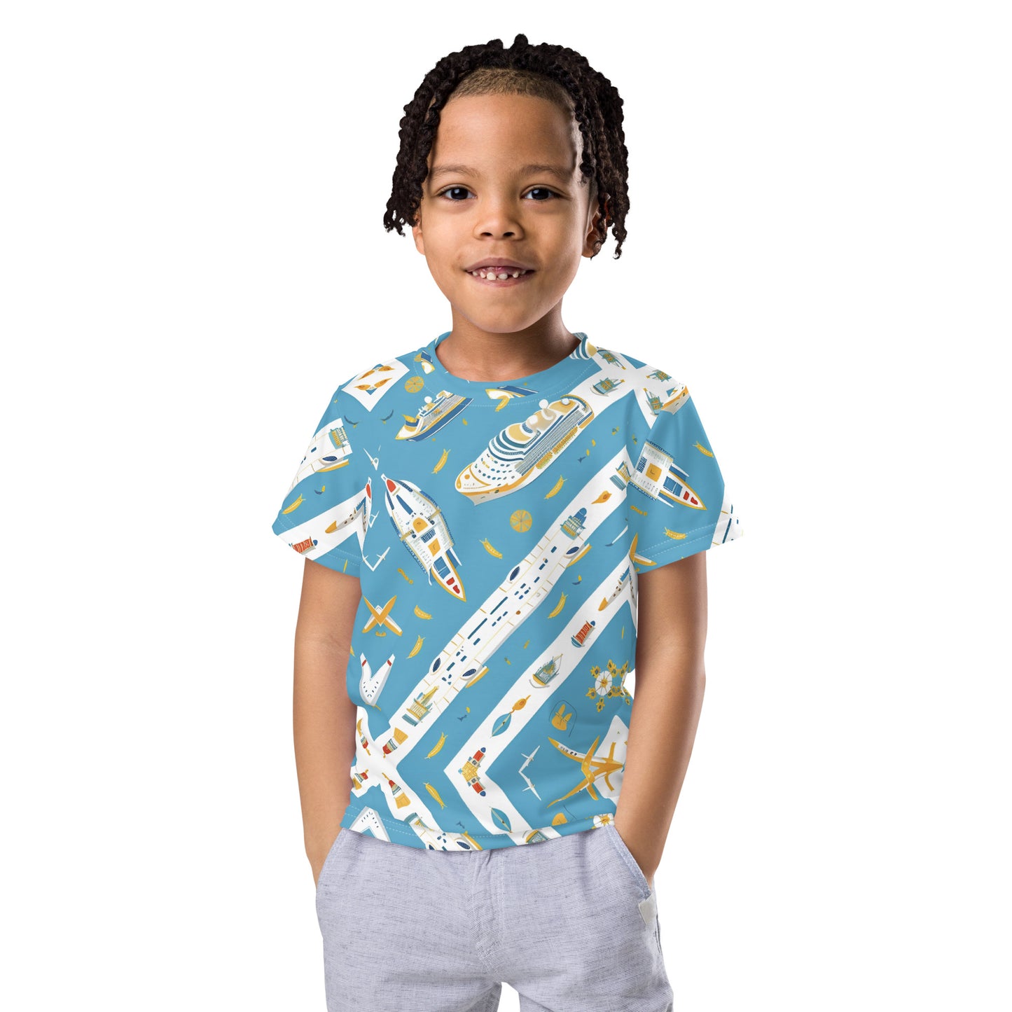 Kids crew neck t-shirt