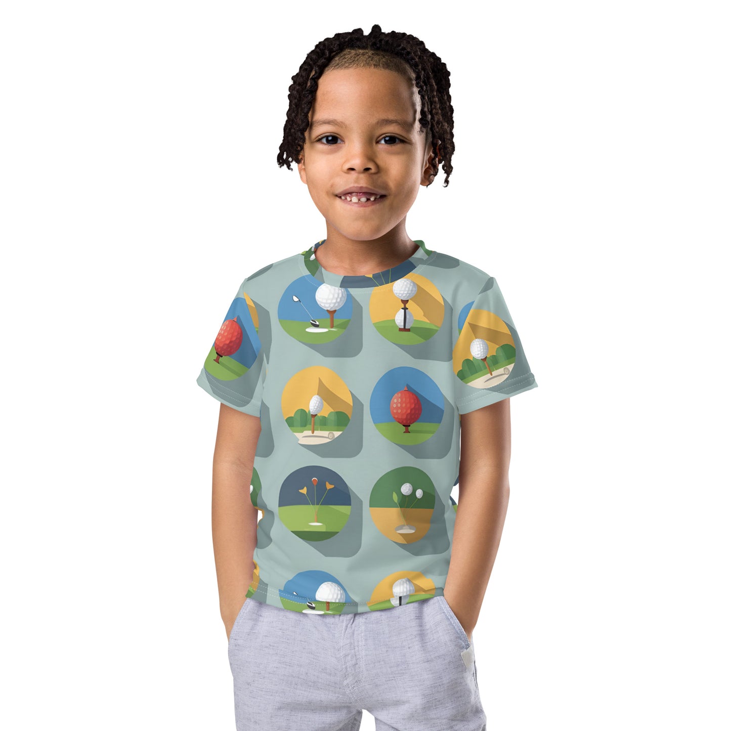 Kids crew neck t-shirt