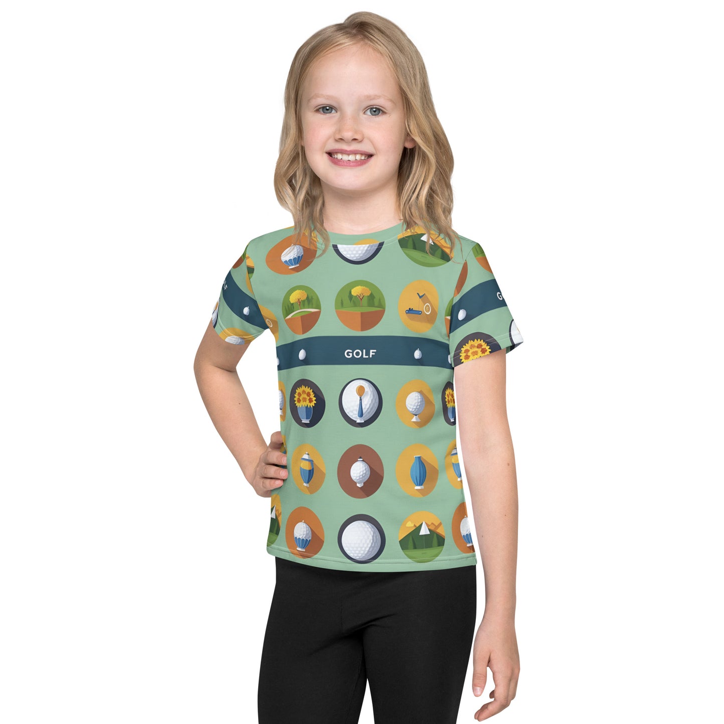 Kids crew neck t-shirt