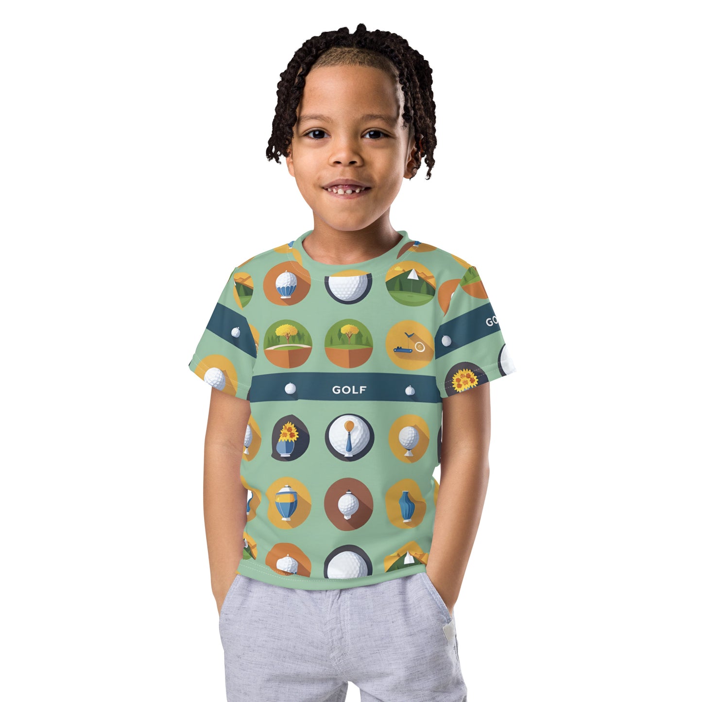 Kids crew neck t-shirt