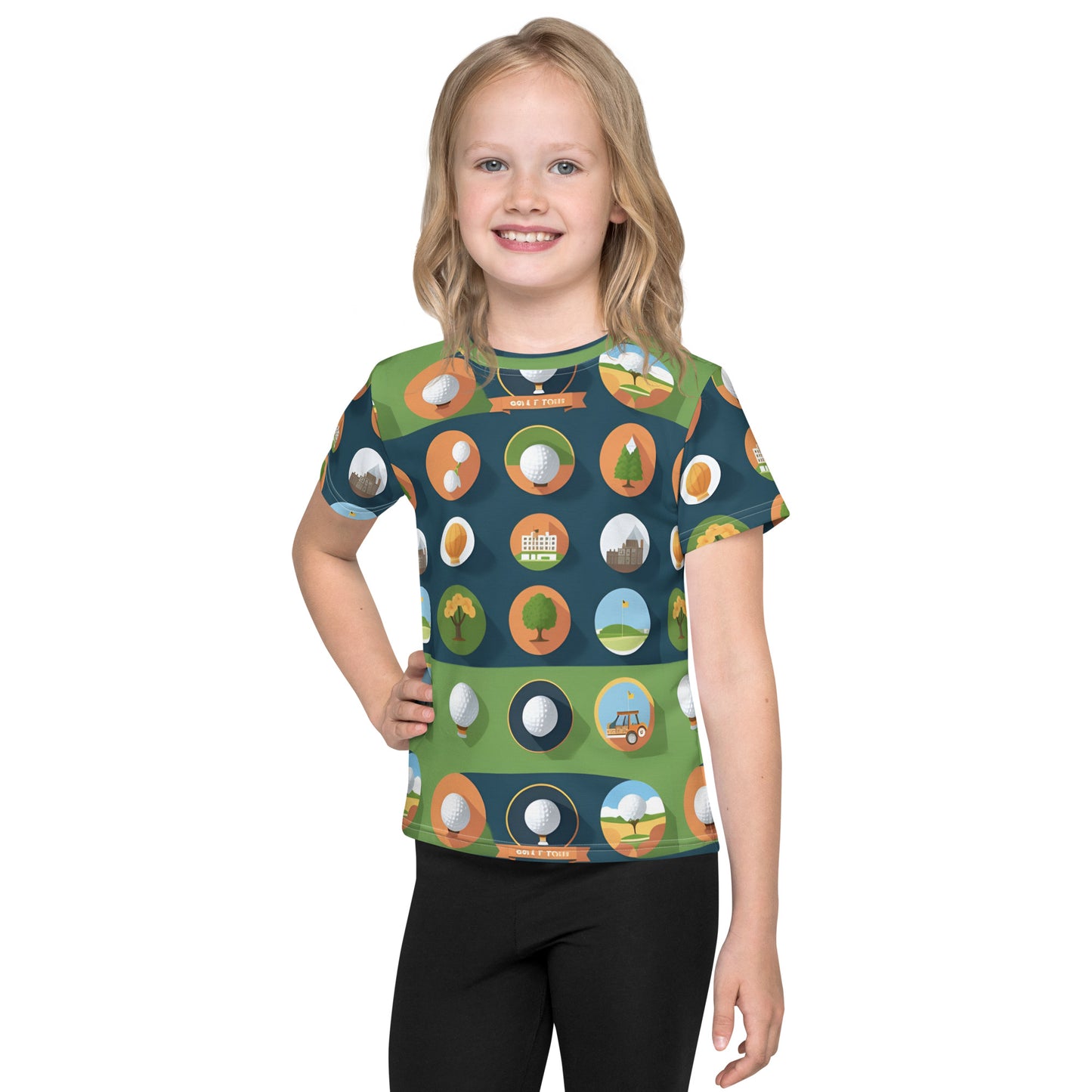 Kids crew neck t-shirt