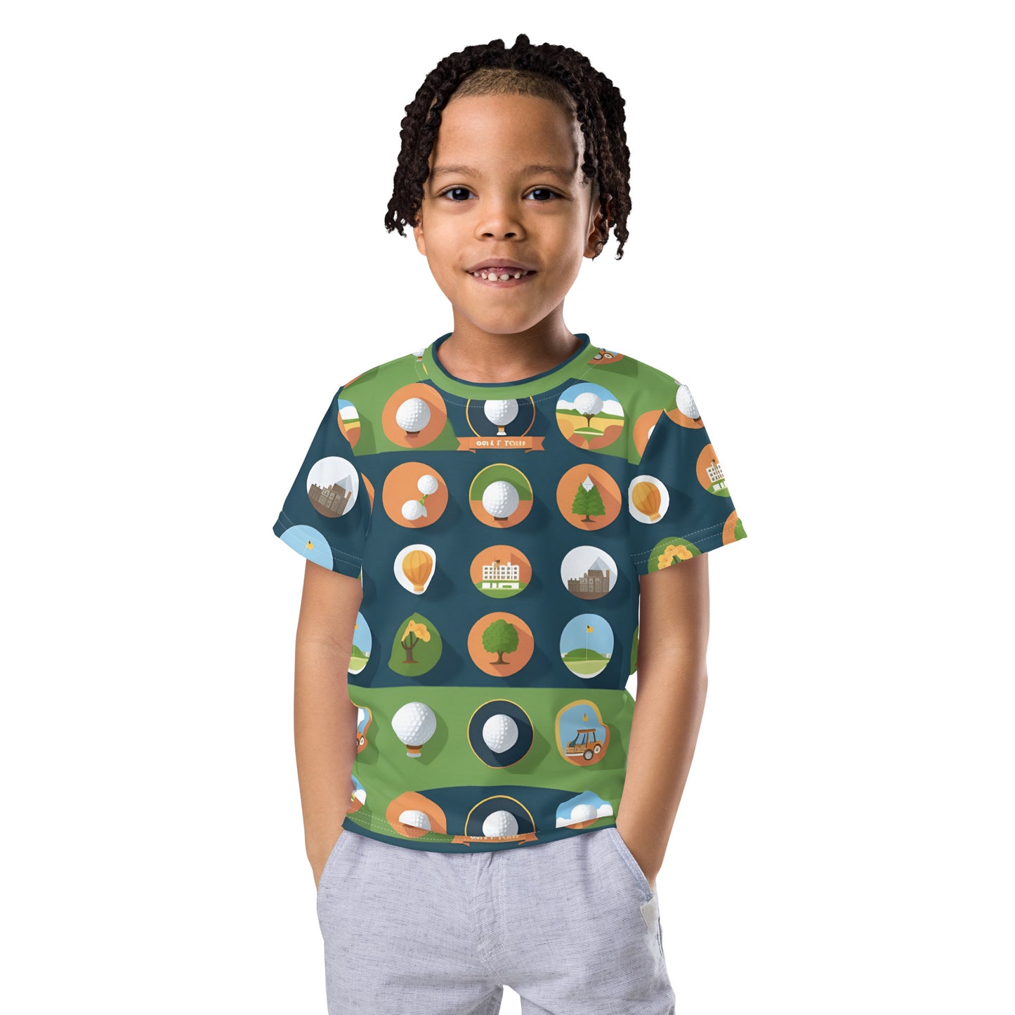 Kids crew neck t-shirt