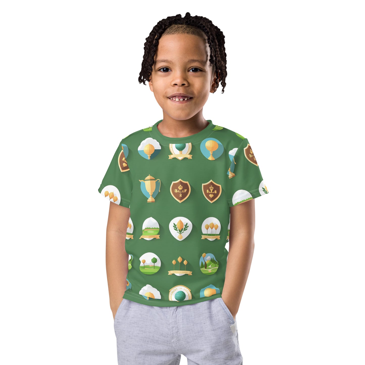 Kids crew neck t-shirt