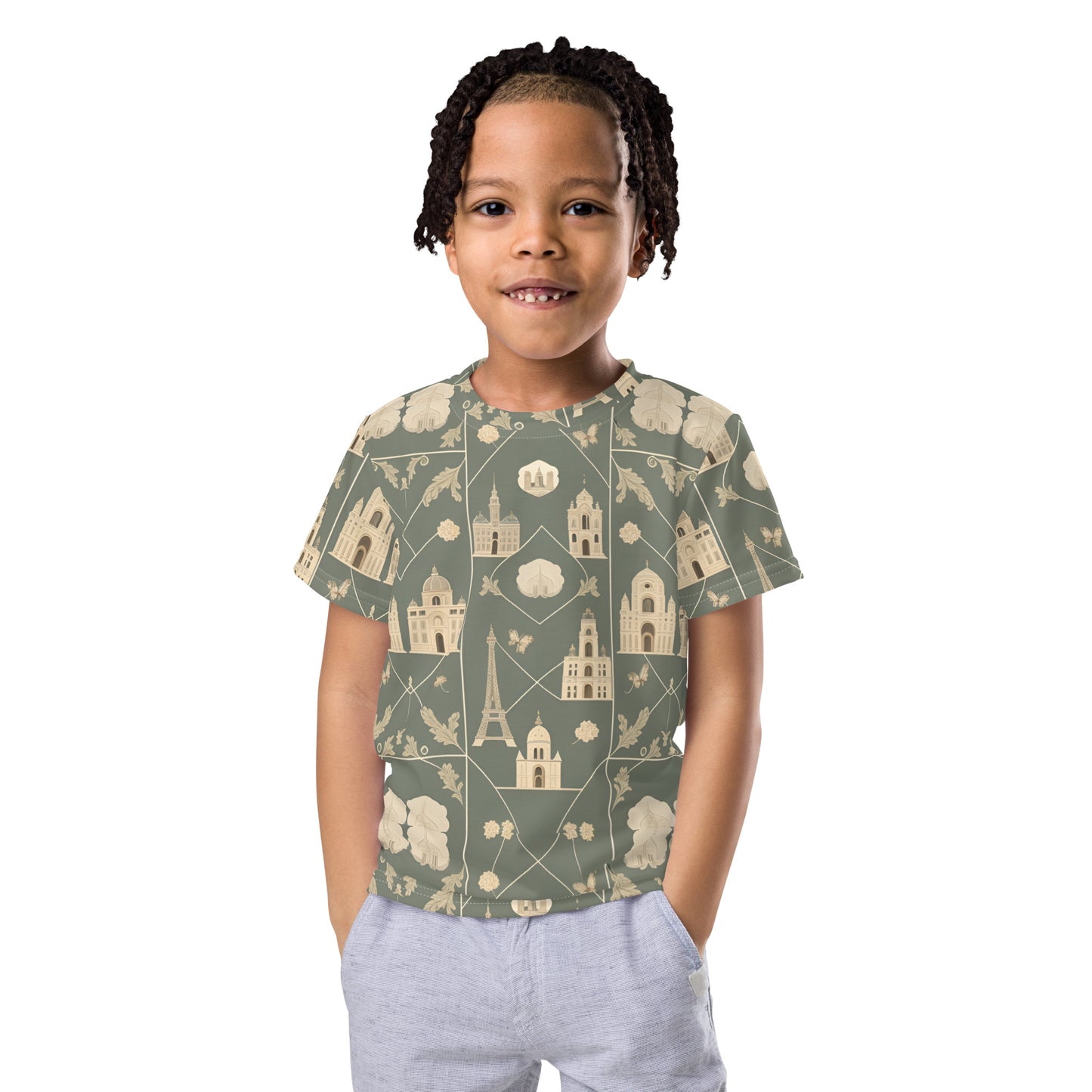 Kids crew neck t-shirt