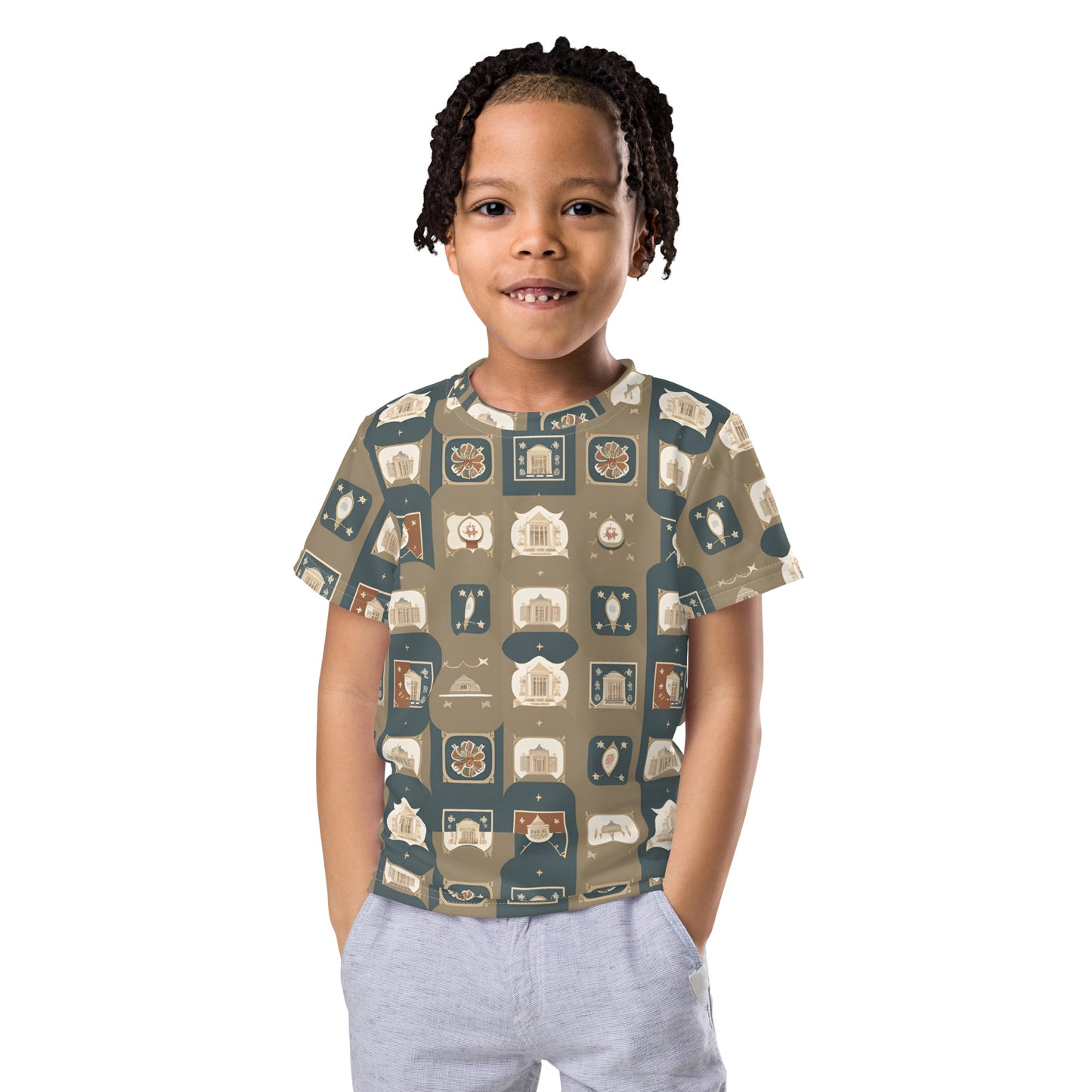 Kids crew neck t-shirt