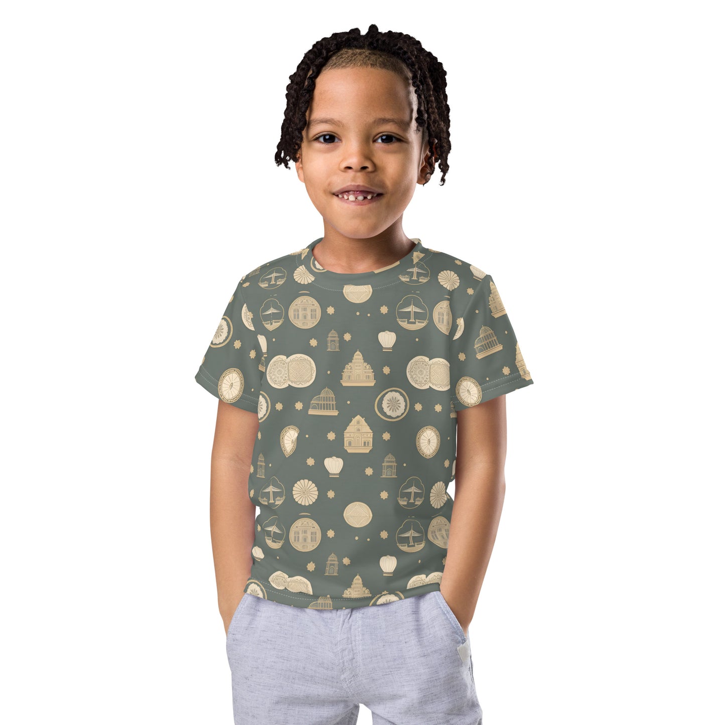 Kids crew neck t-shirt