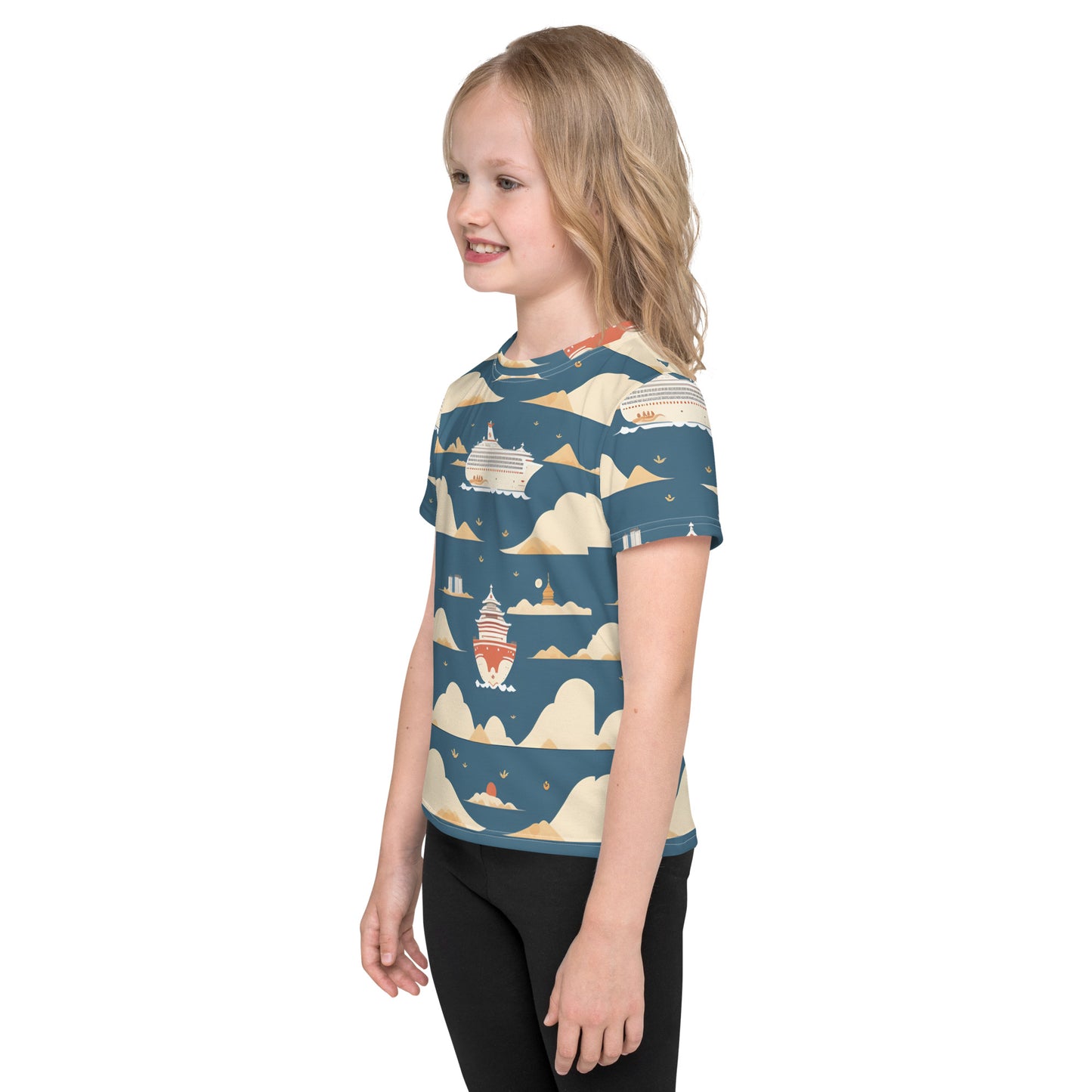 Kids crew neck t-shirt