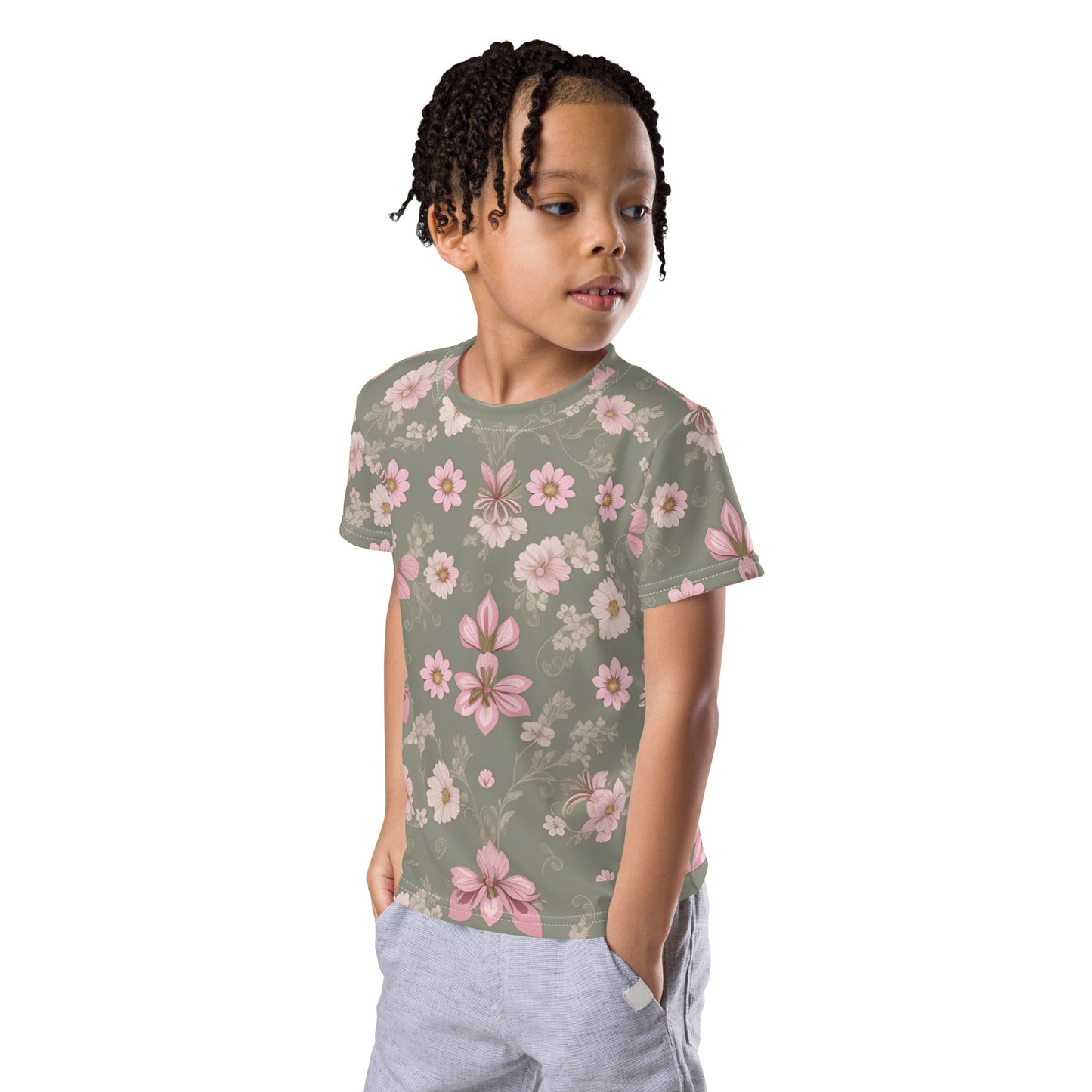 Kids crew neck t-shirt