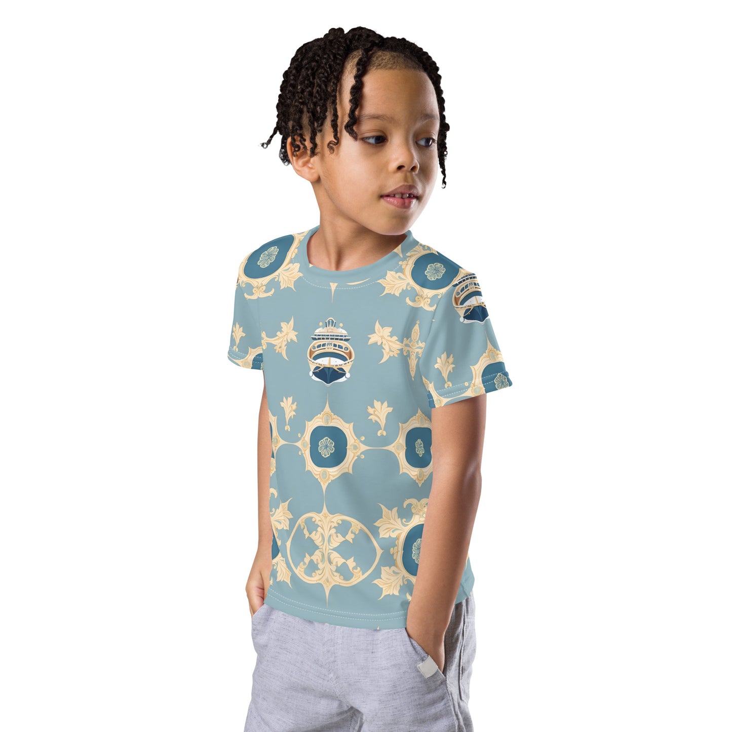 Kids crew neck t-shirt