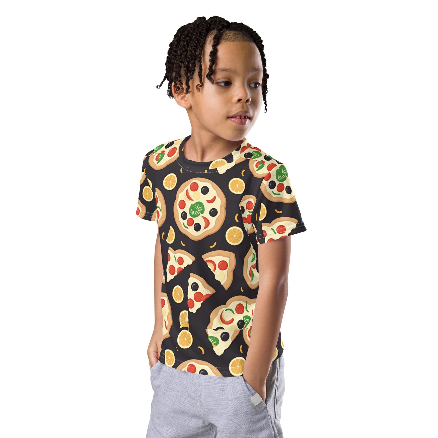 Kids crew neck t-shirt