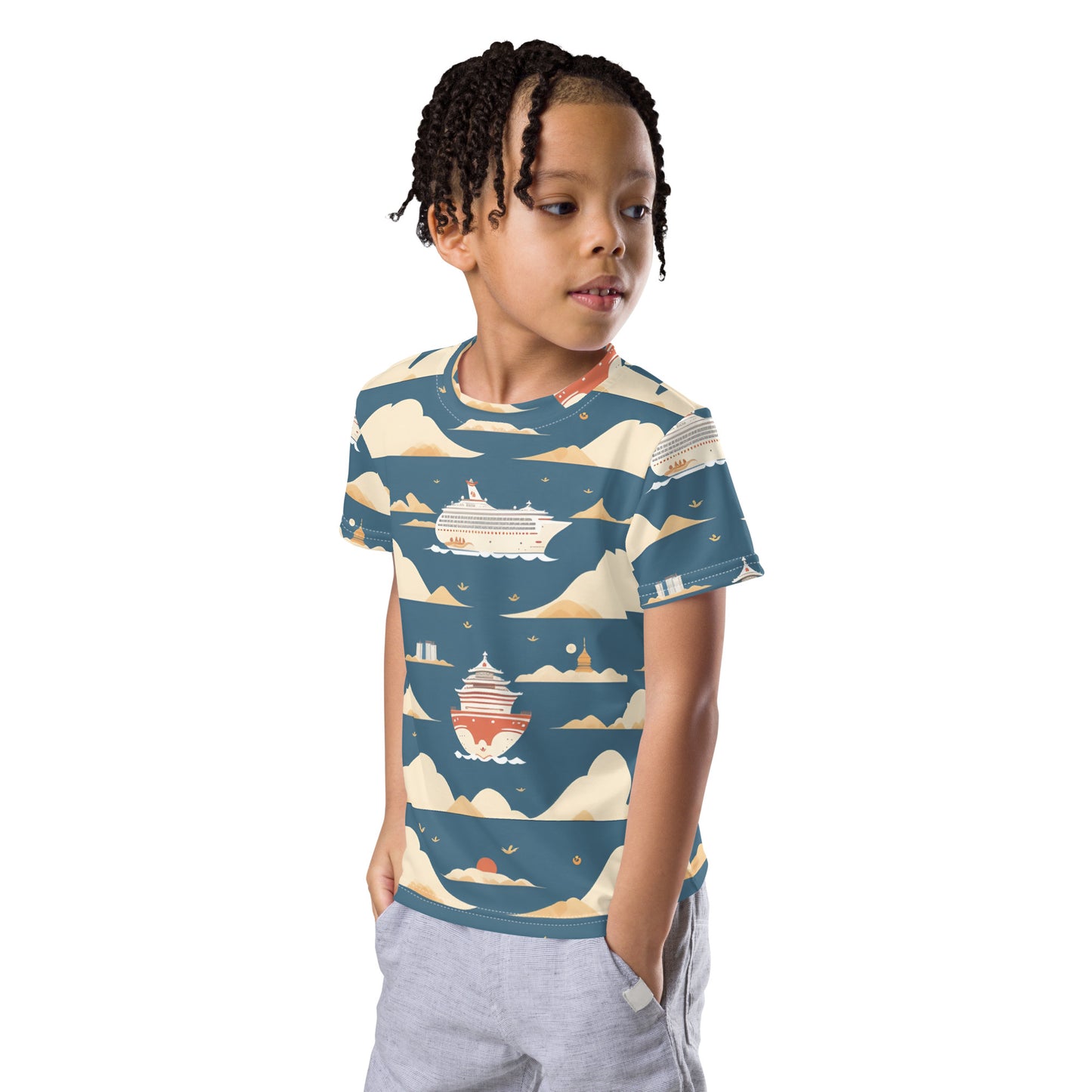 Kids crew neck t-shirt