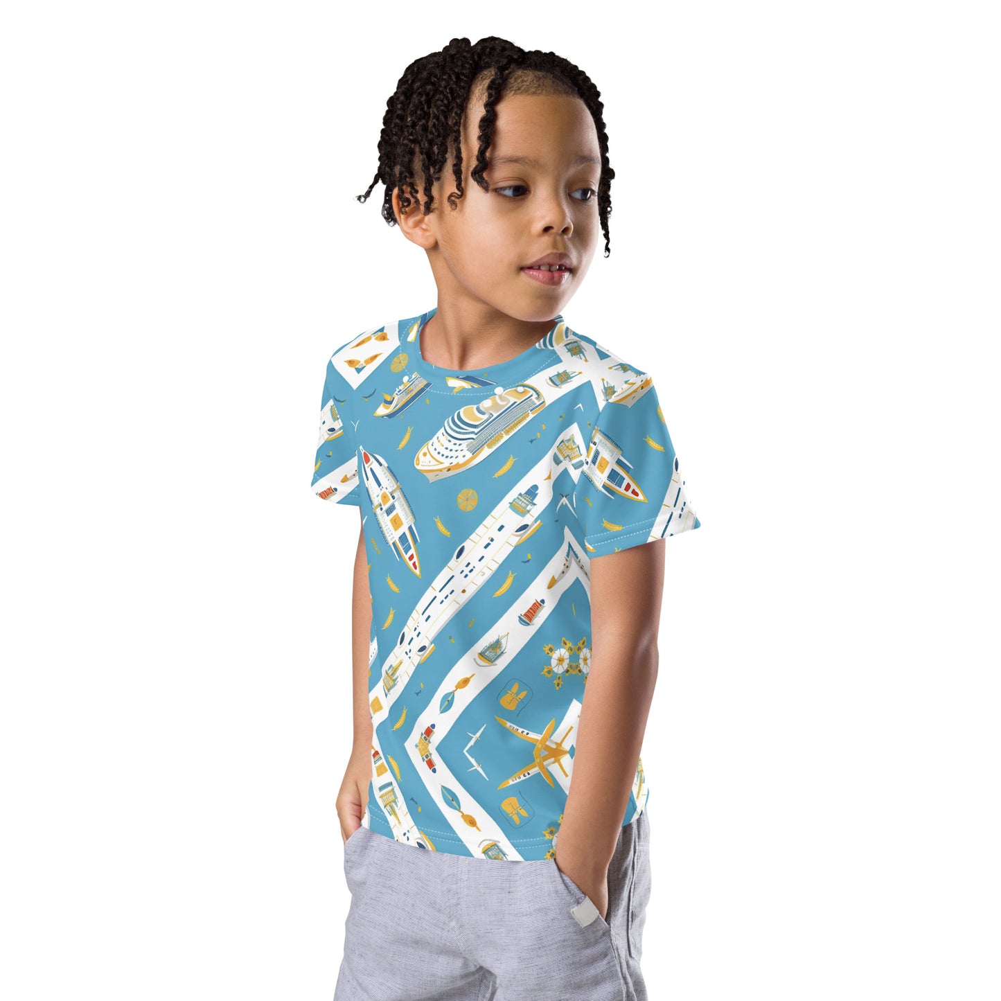 Kids crew neck t-shirt