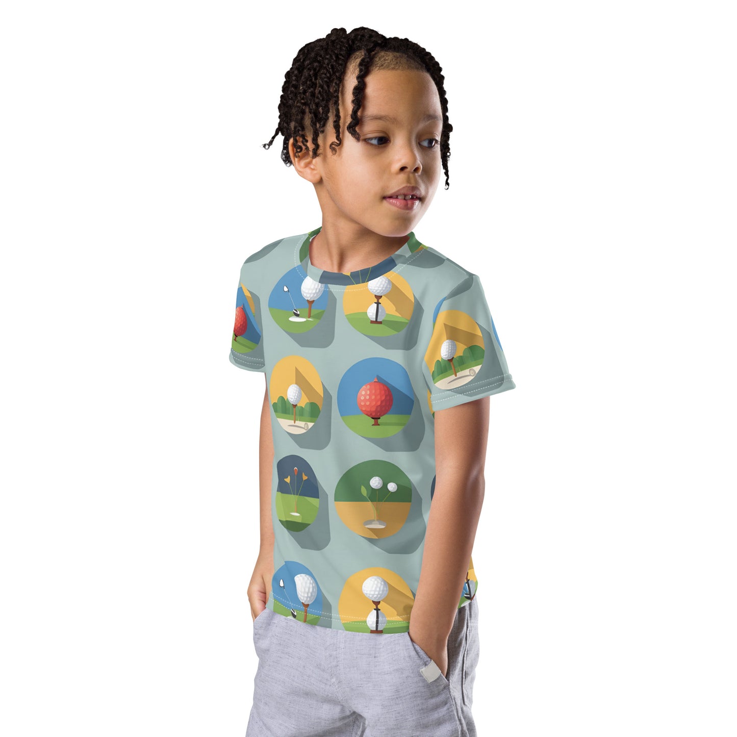 Kids crew neck t-shirt