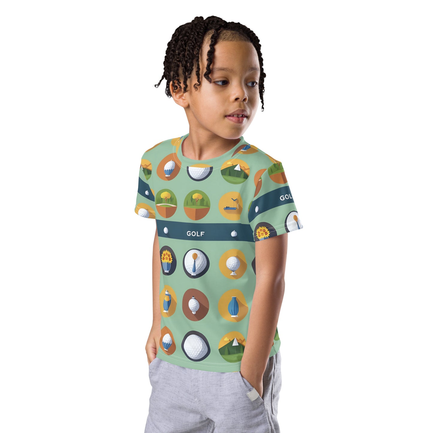 Kids crew neck t-shirt