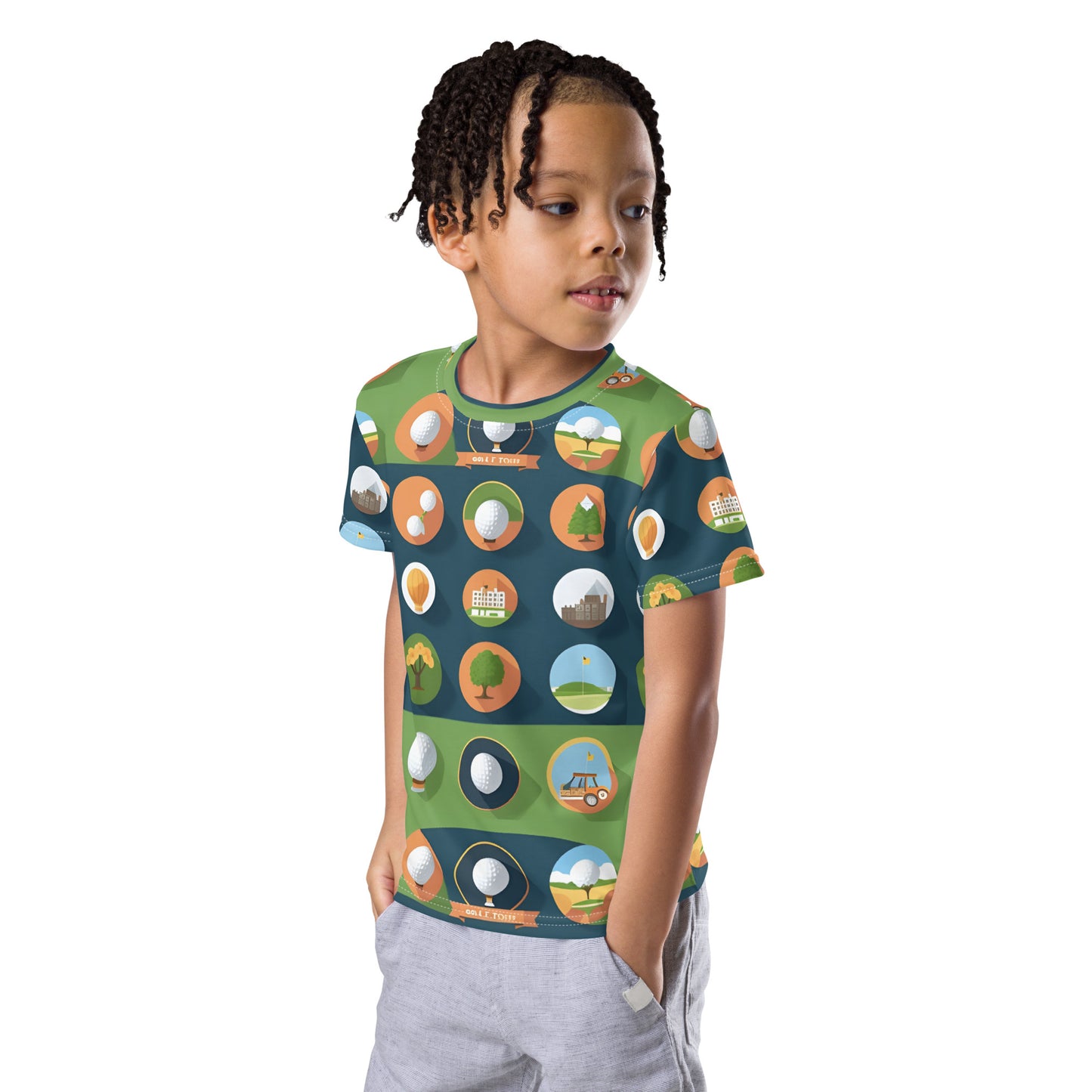 Kids crew neck t-shirt