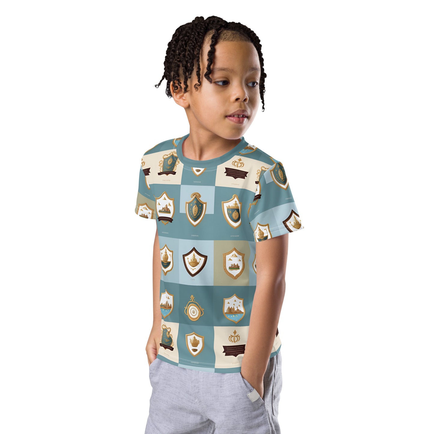 Kids crew neck t-shirt