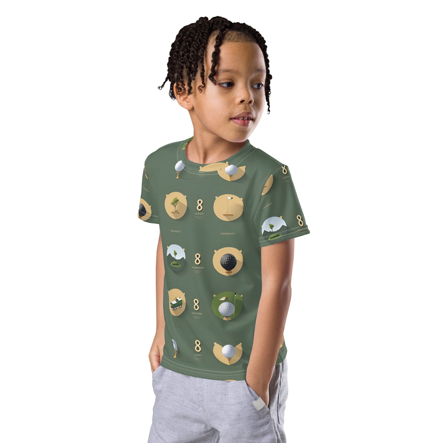 Kids crew neck t-shirt