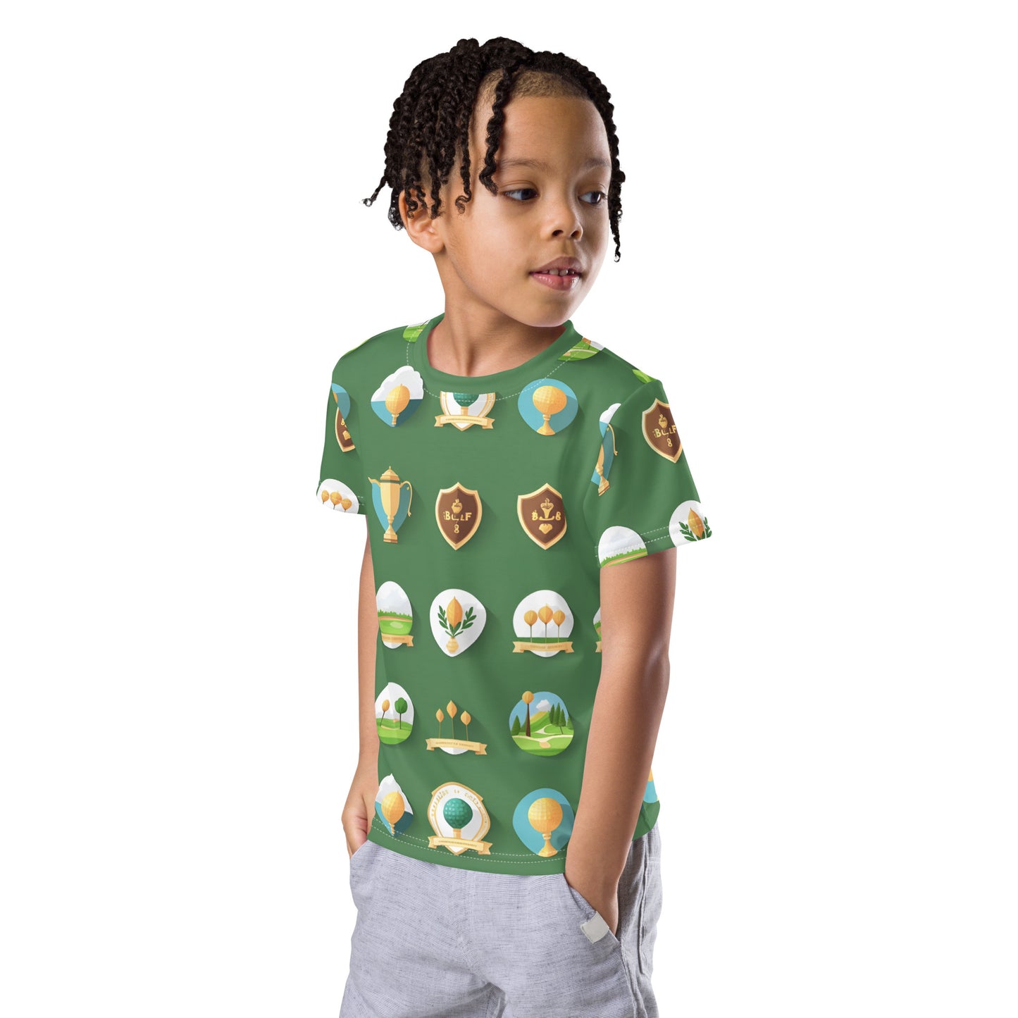 Kids crew neck t-shirt