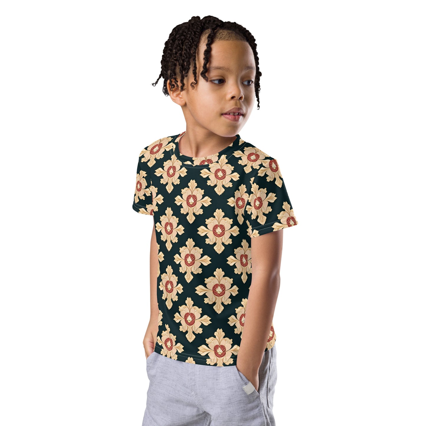 Kids crew neck t-shirt