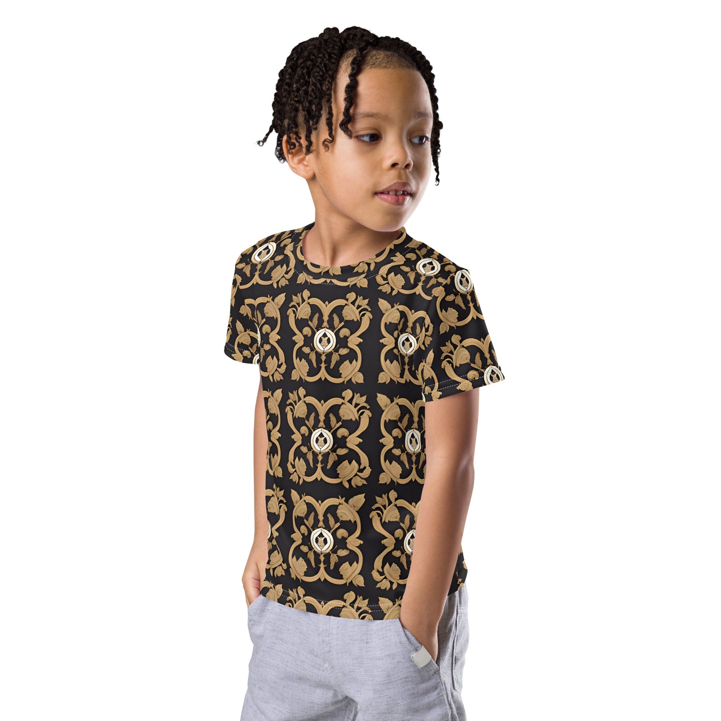 Kids crew neck t-shirt