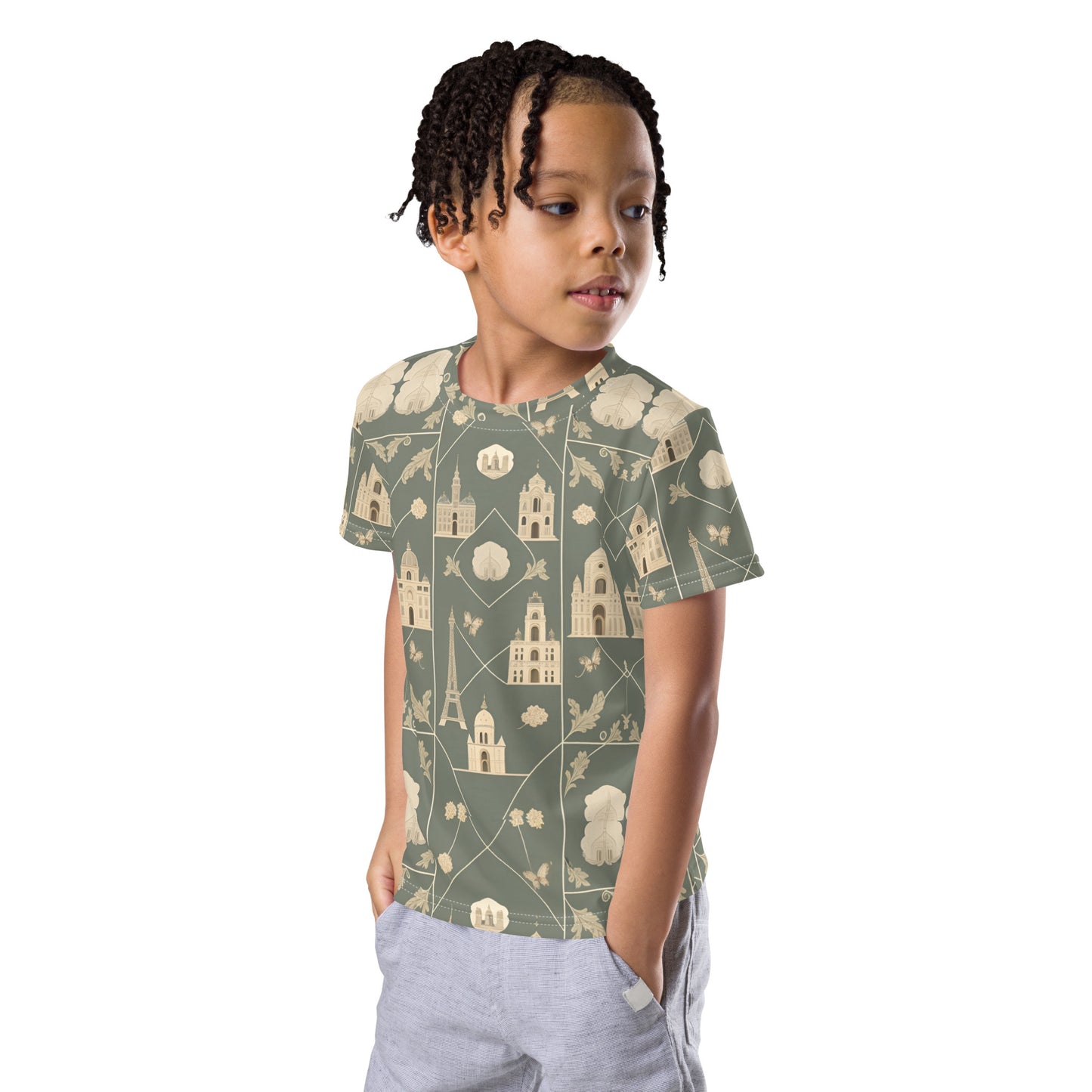 Kids crew neck t-shirt